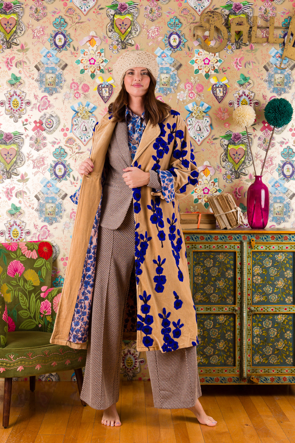 Cappotto Ricamato Alicante