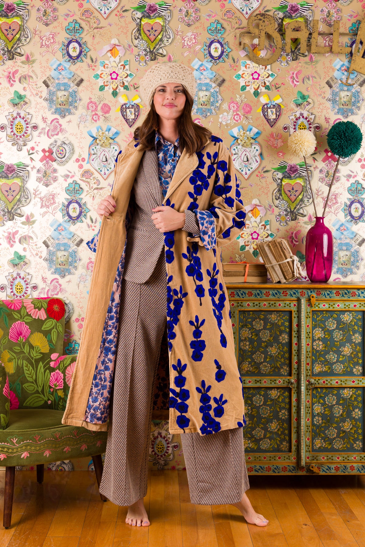 Cappotto Ricamato Alicante
