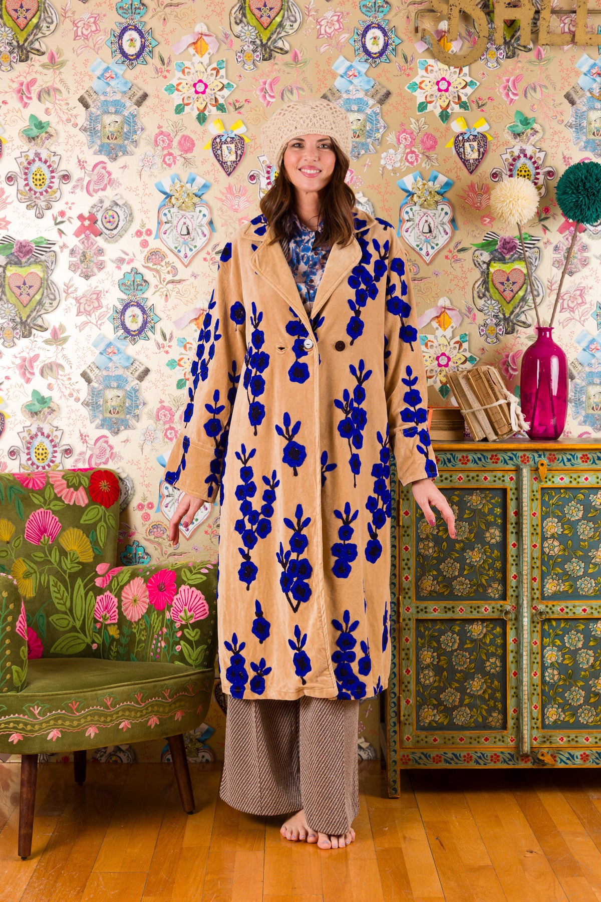 Cappotto Ricamato Alicante