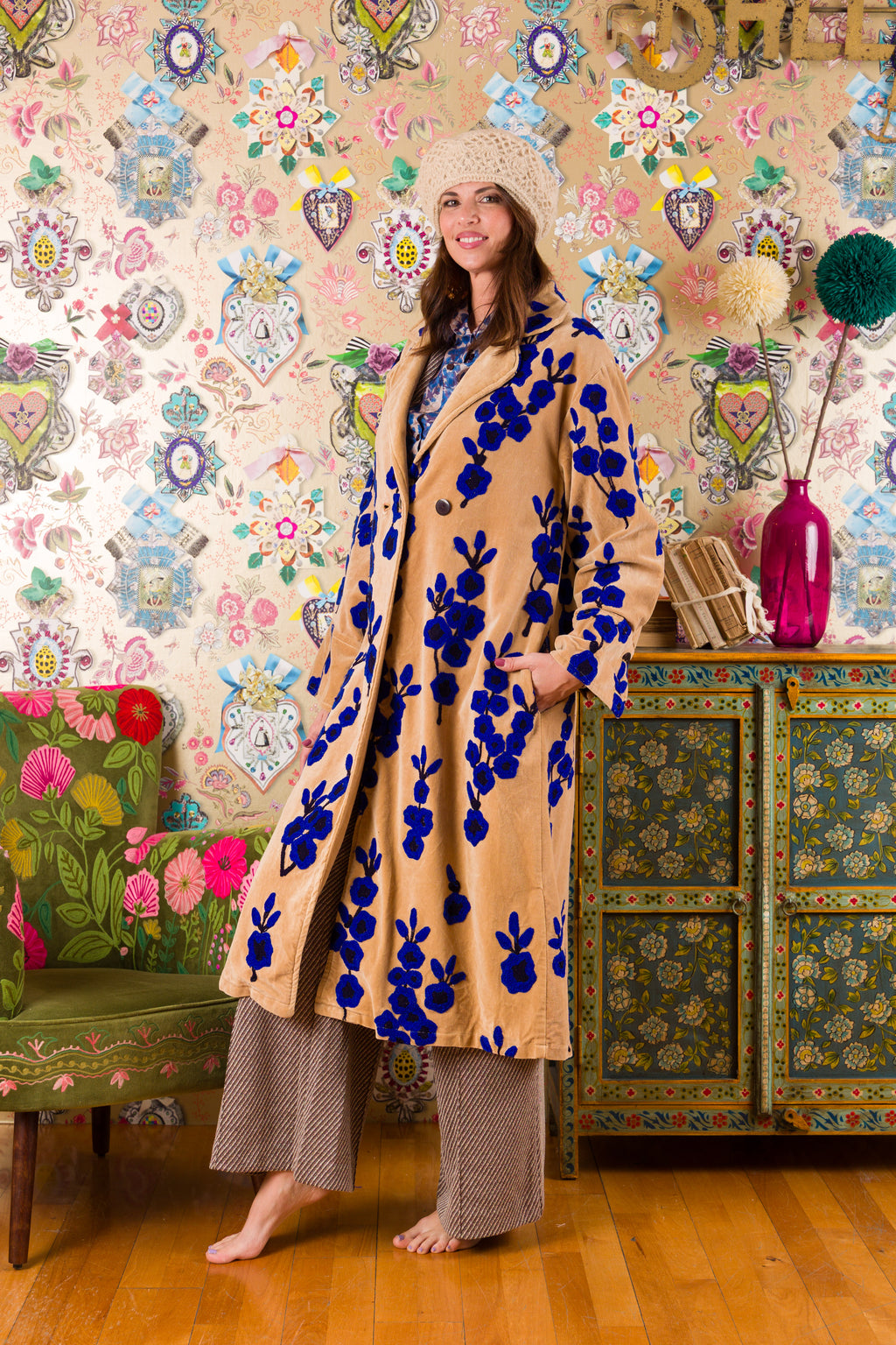 Cappotto Ricamato Alicante