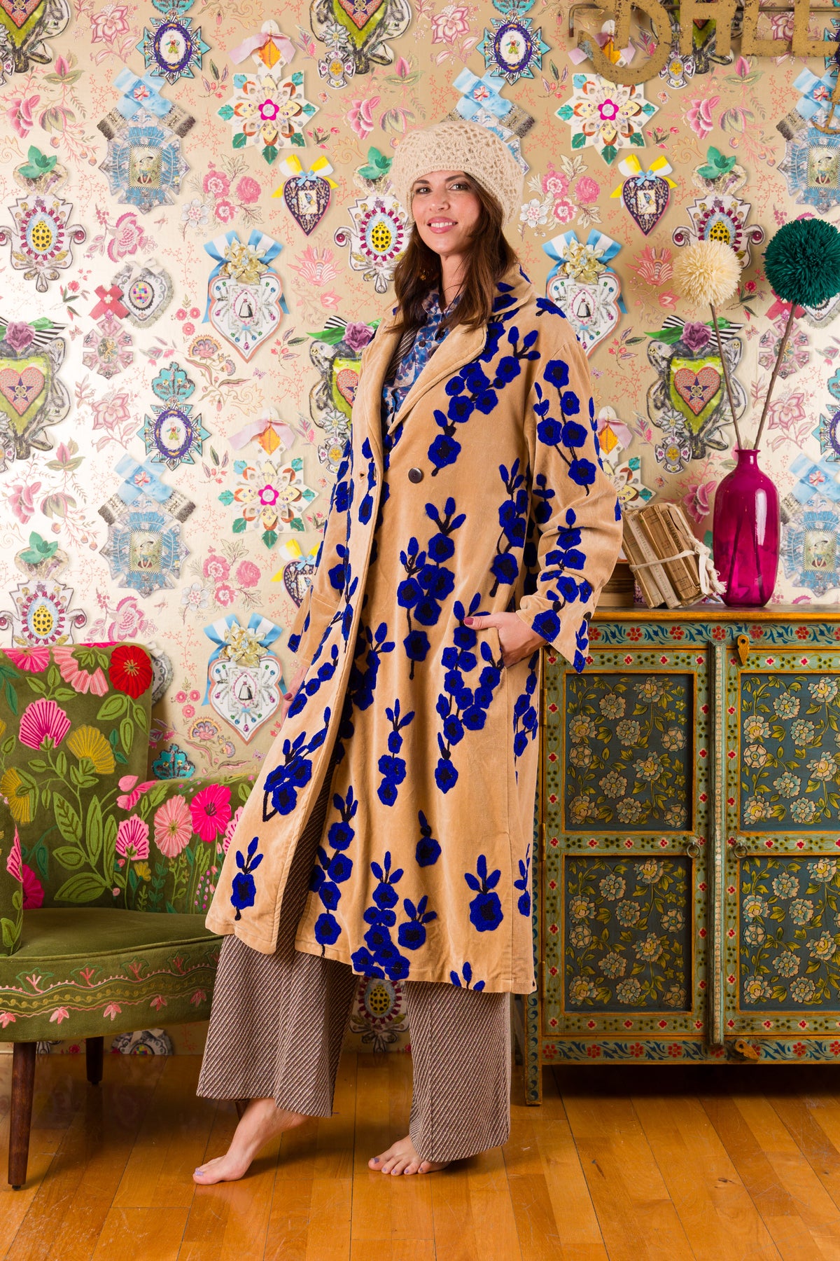Cappotto Ricamato Alicante