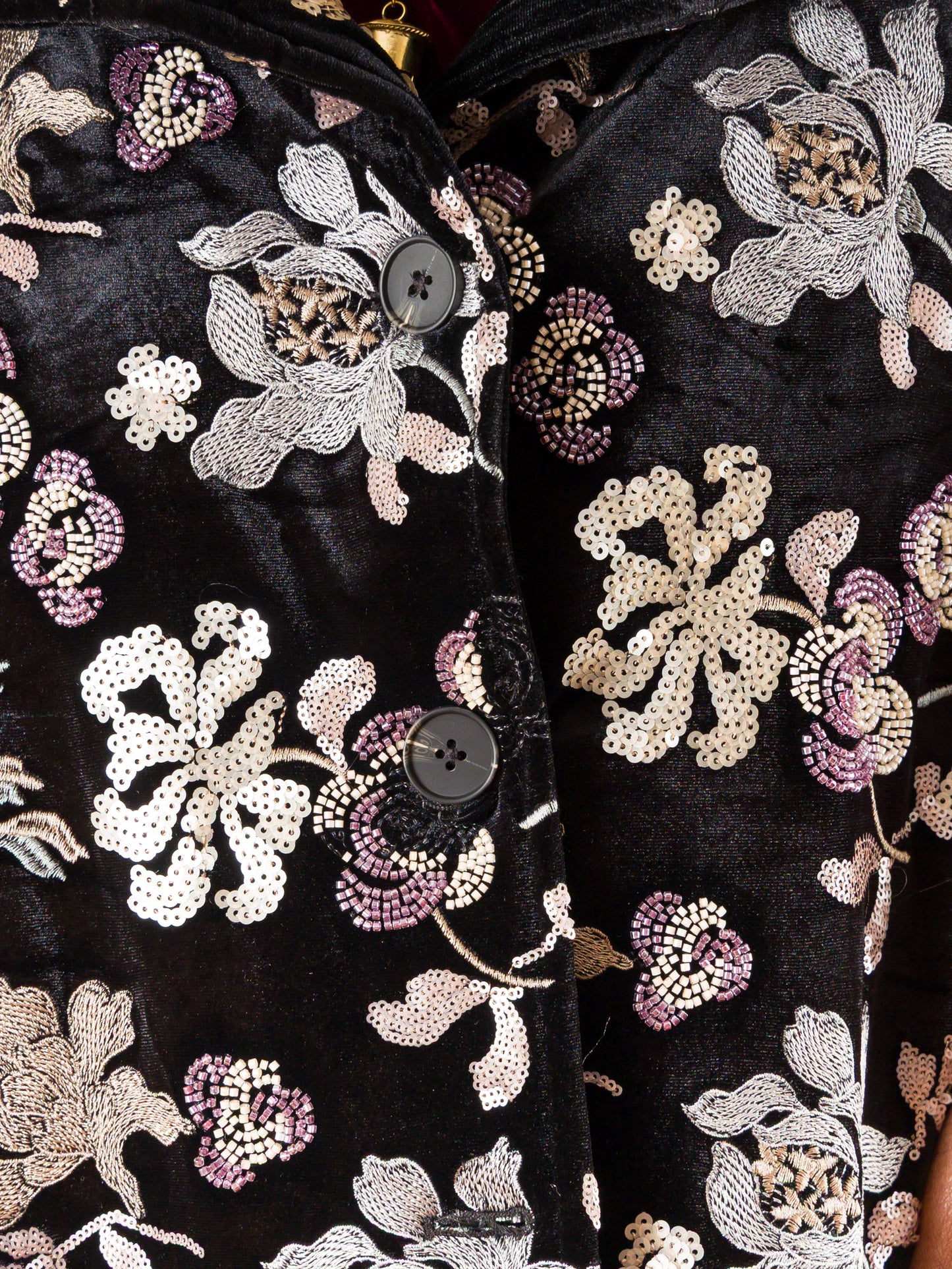 Giacca Lorca in velluto di seta