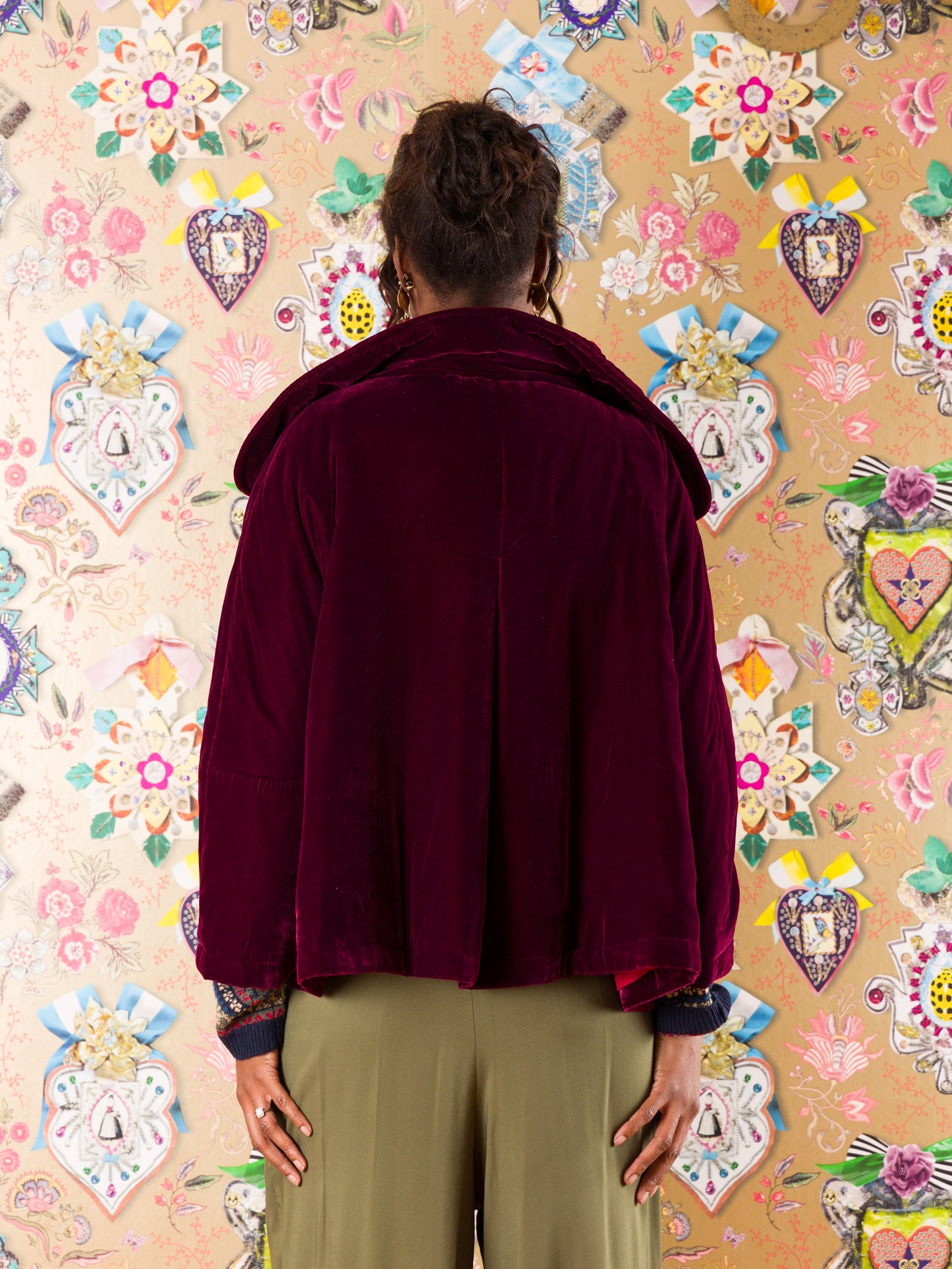 Giacca Lorca in velluto di seta