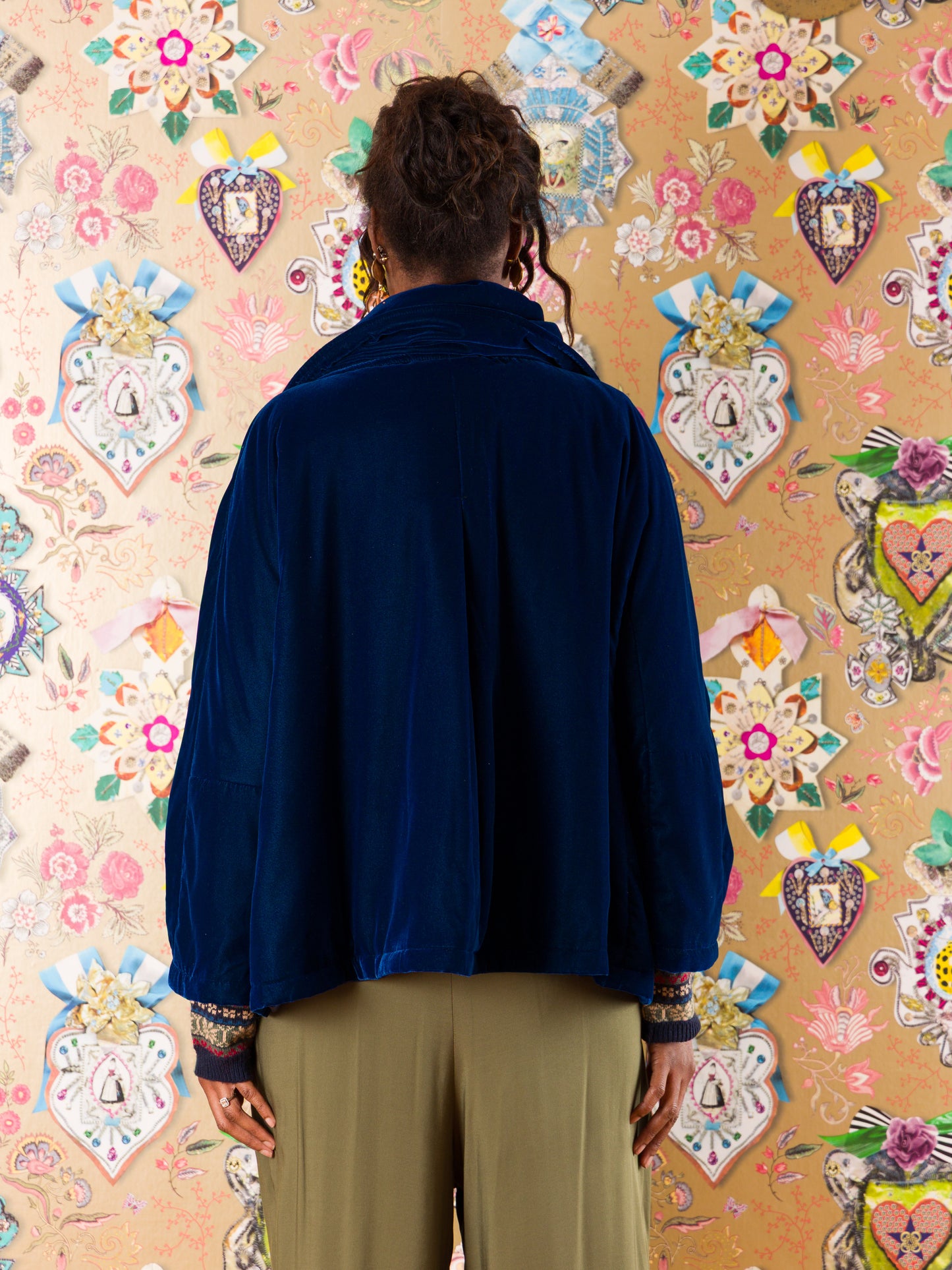 Giacca Lorca in velluto di seta