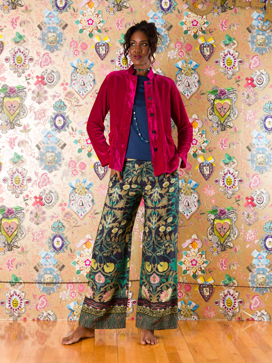 Giacca Manises in Velluto di Seta