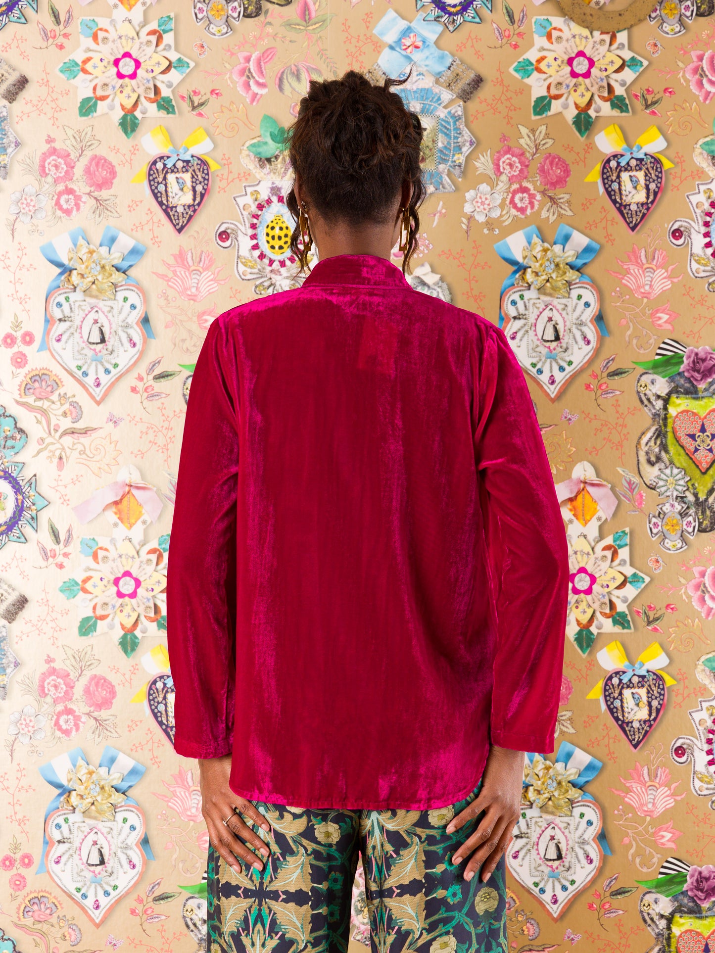 Giacca Manises in Velluto di Seta