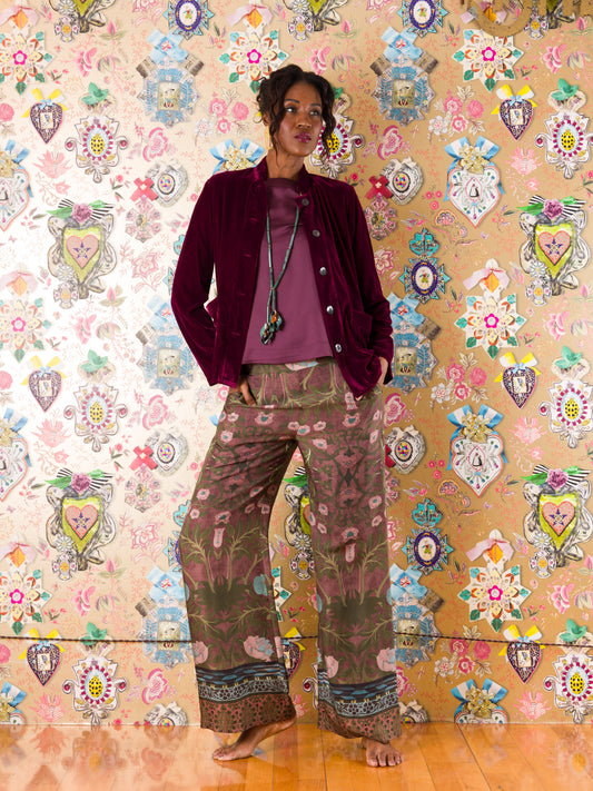 Giacca Manises in Velluto di Seta