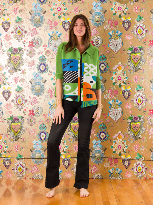 Giacca Nocciolo Crinkle