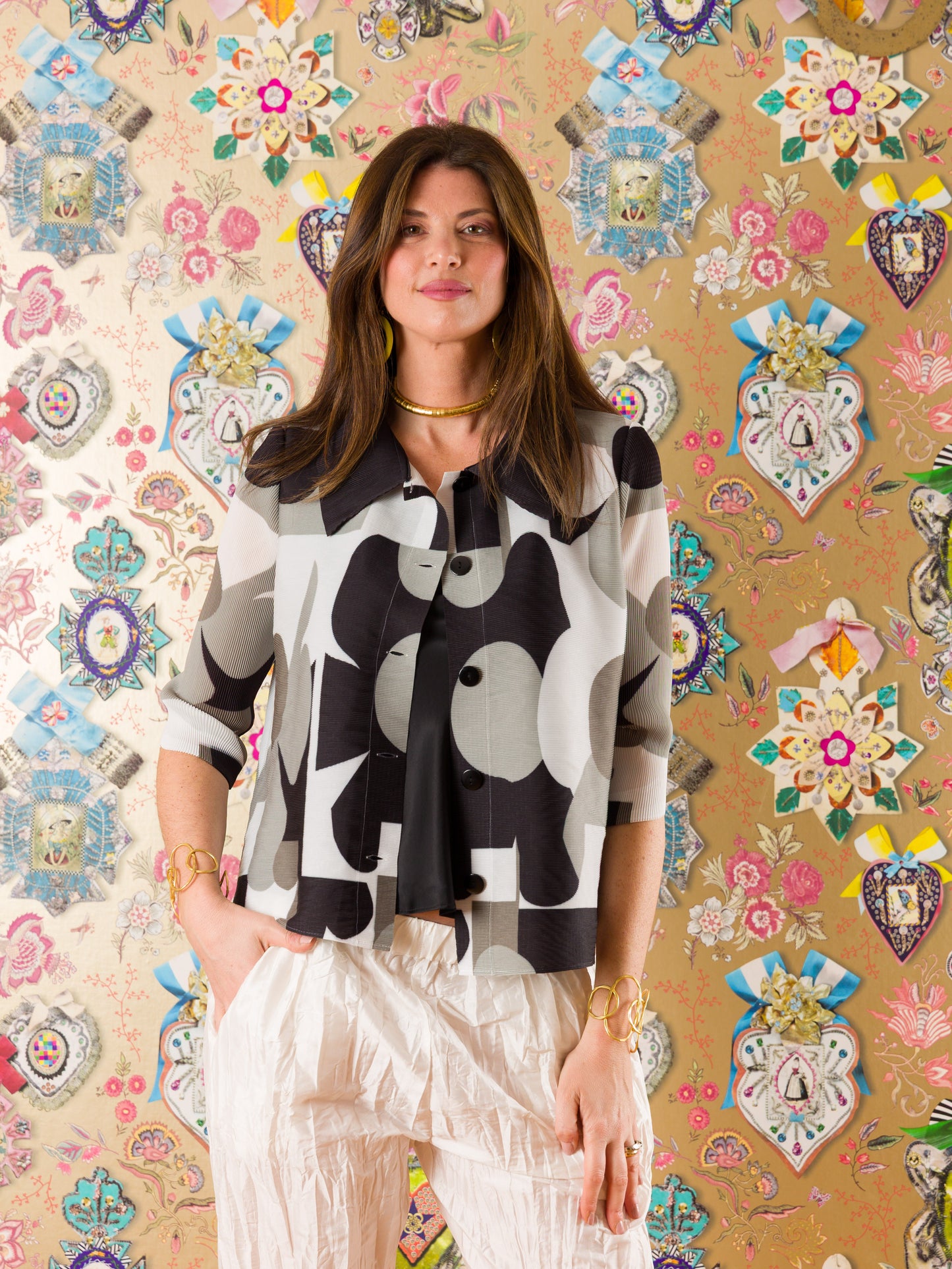 Giacca Nashi Crinkle