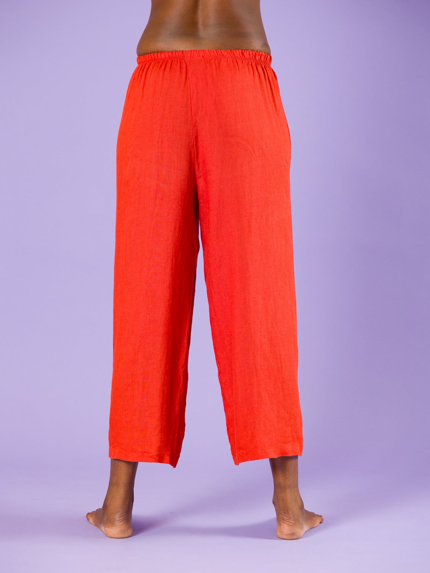 Pantaloni Tribolo in lino
