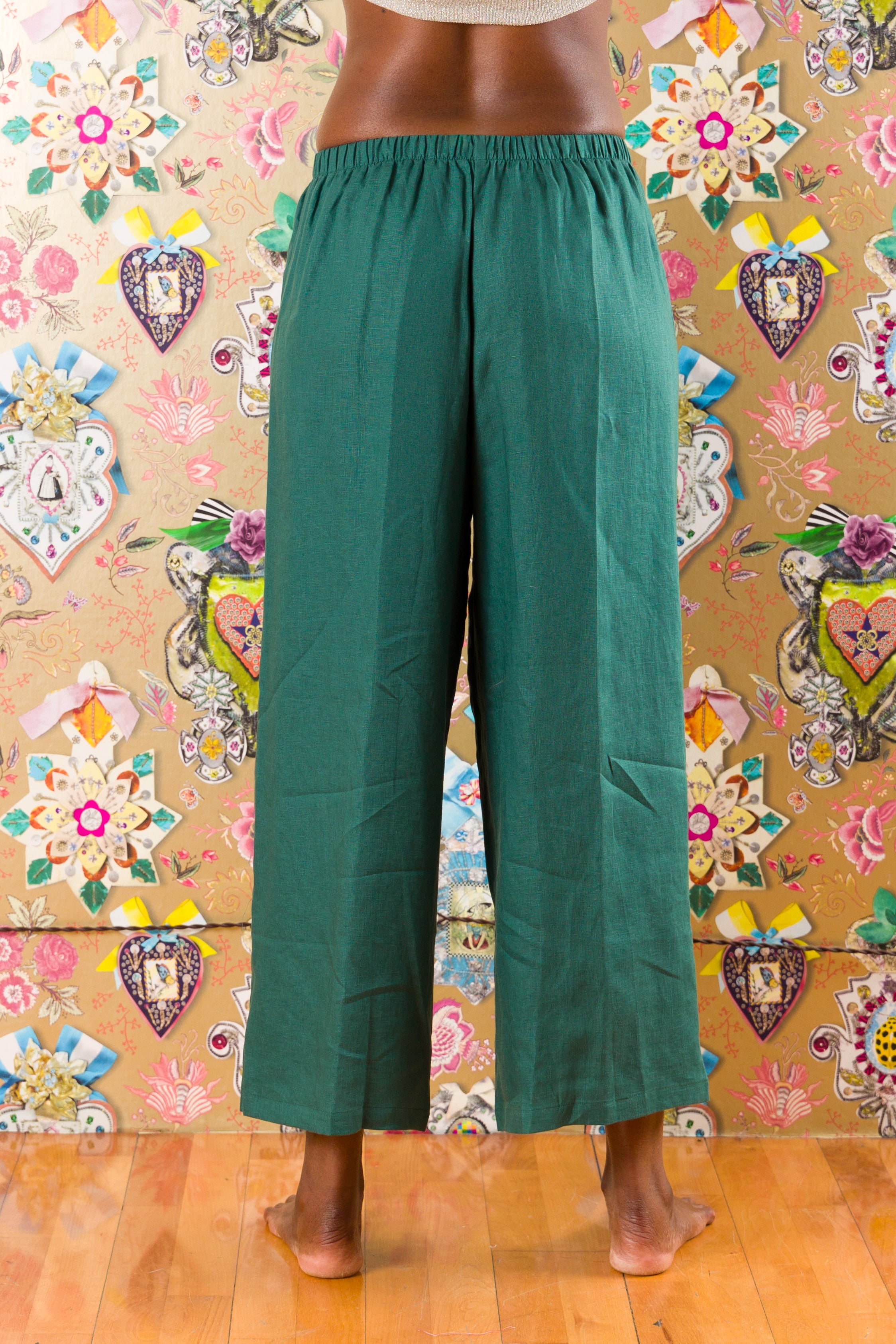 Pantaloni Tribolo in lino