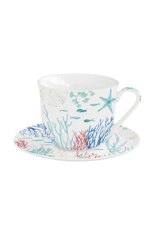 Latte cup - Under the sea