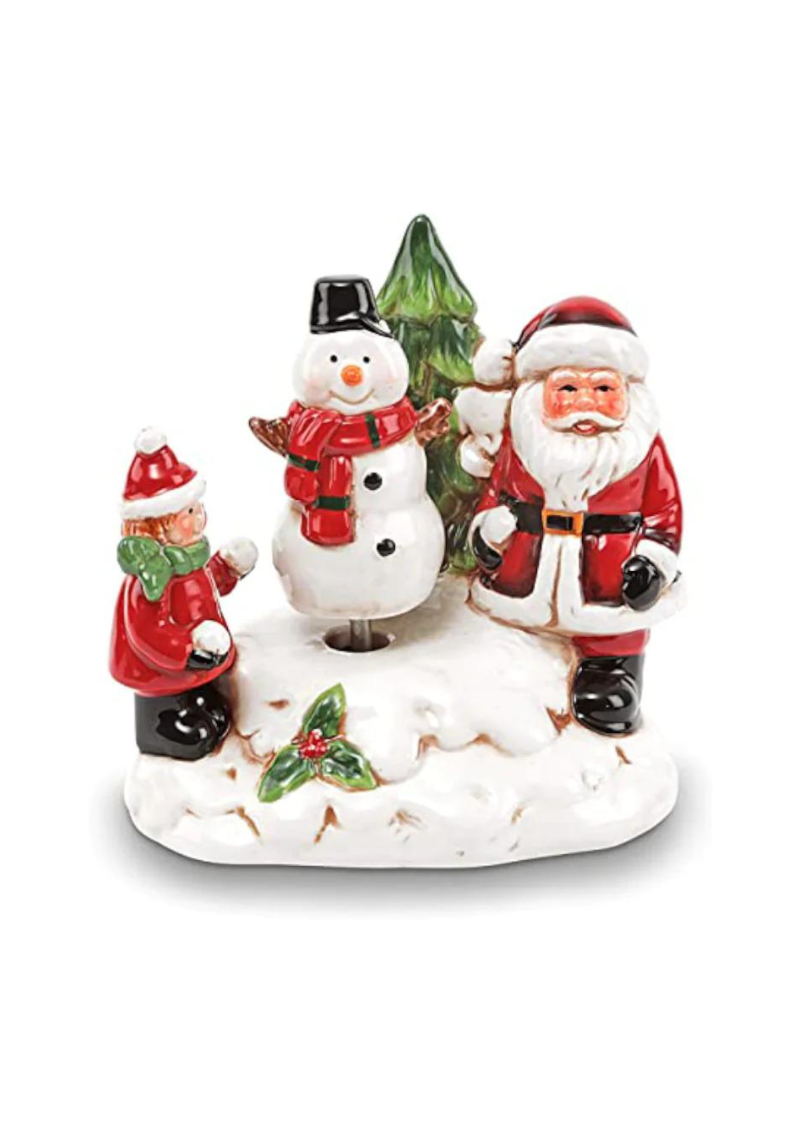 Carrillon - Pupazzo di neve & Babbo Natale