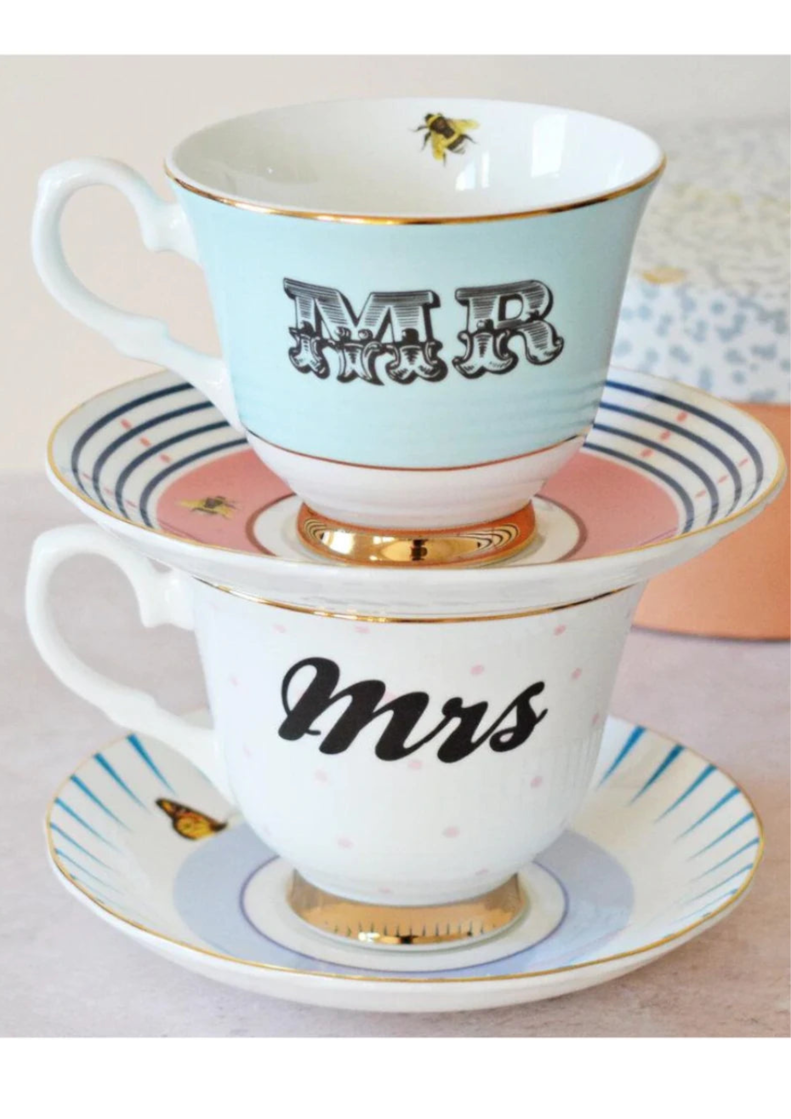 Tazza da the - Mr e Mrs – Blunauta Napoli