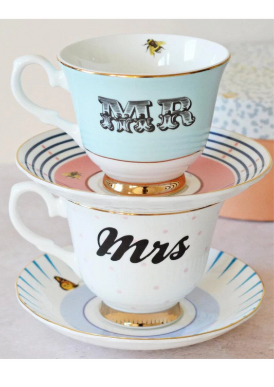 Teacup - Mr and Mrs