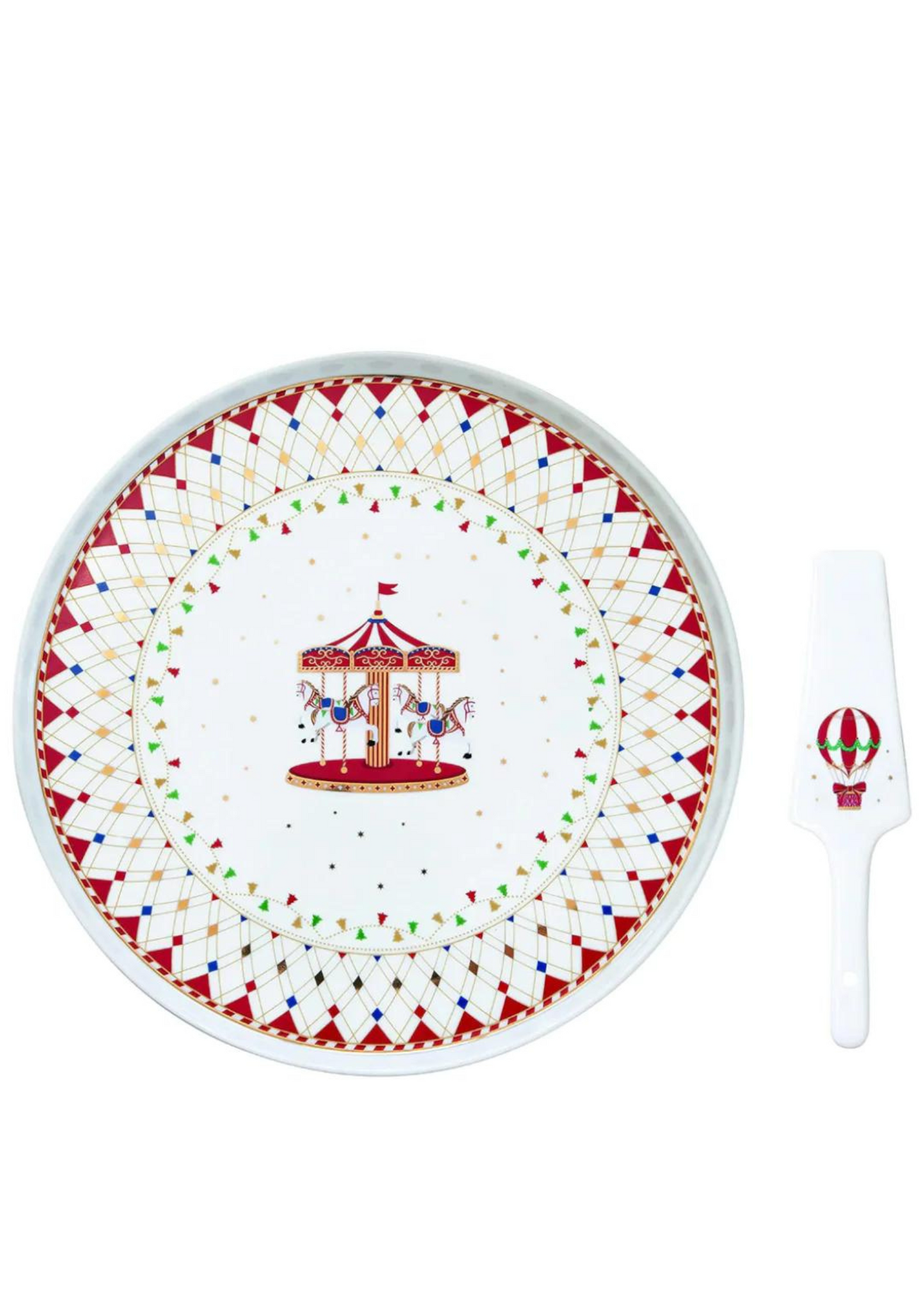 Cake plate - Christmas Wonderland