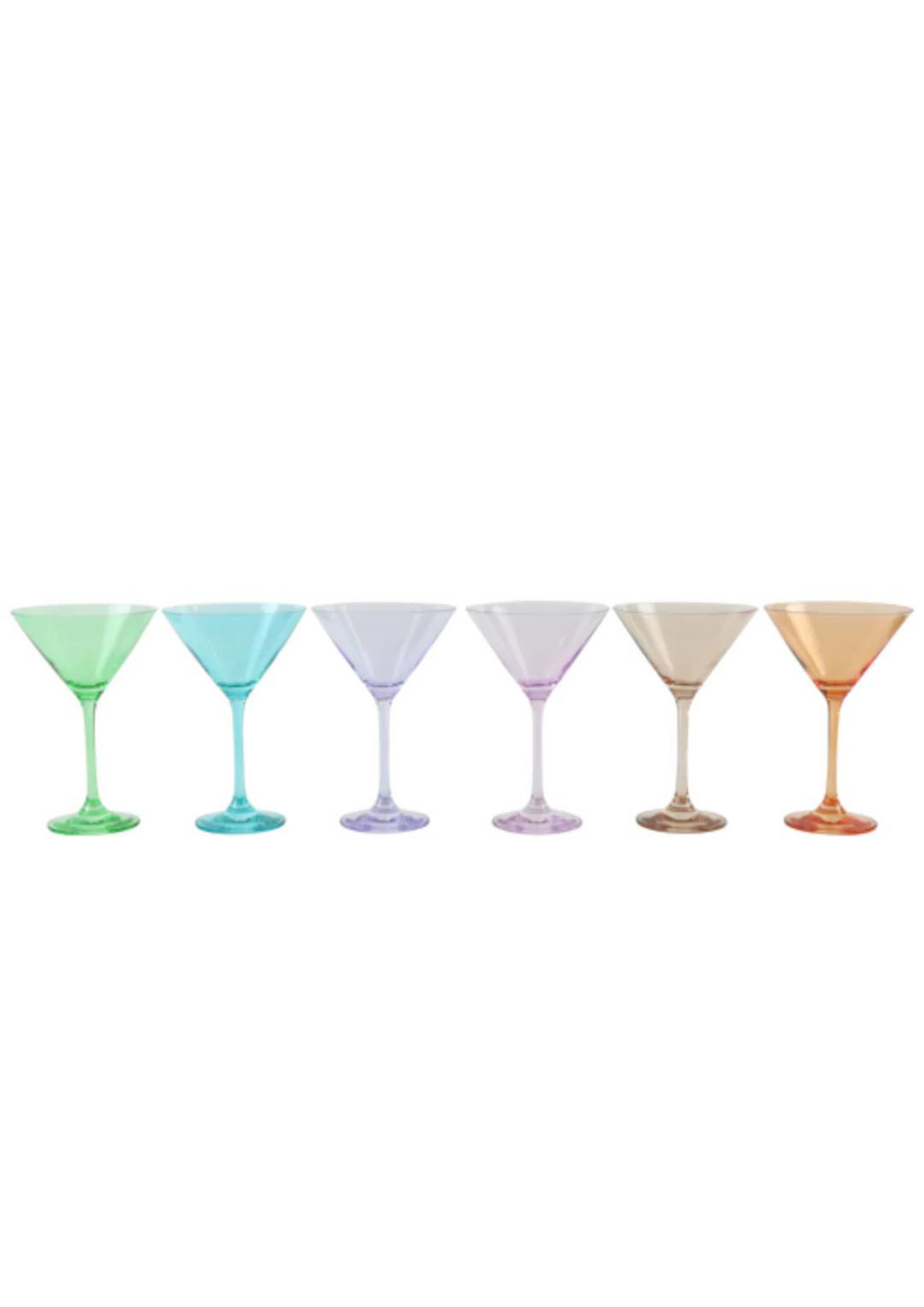 Set of six cocktail glasses - Soiree