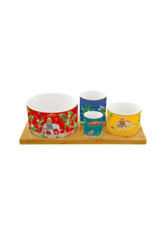 Aperitif set 4 bowls - Marajah