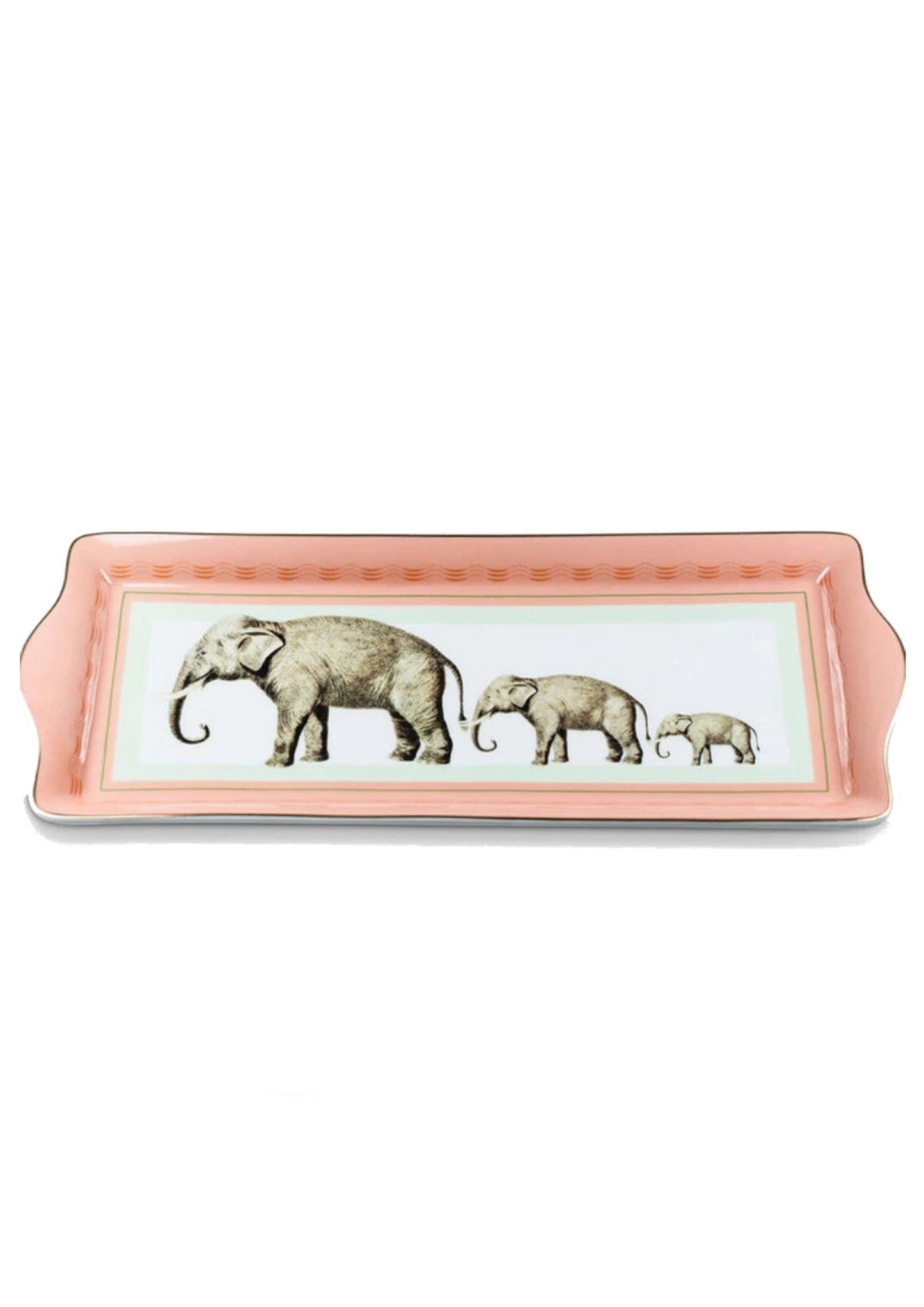 Cake Tray - Toucan/Elephant