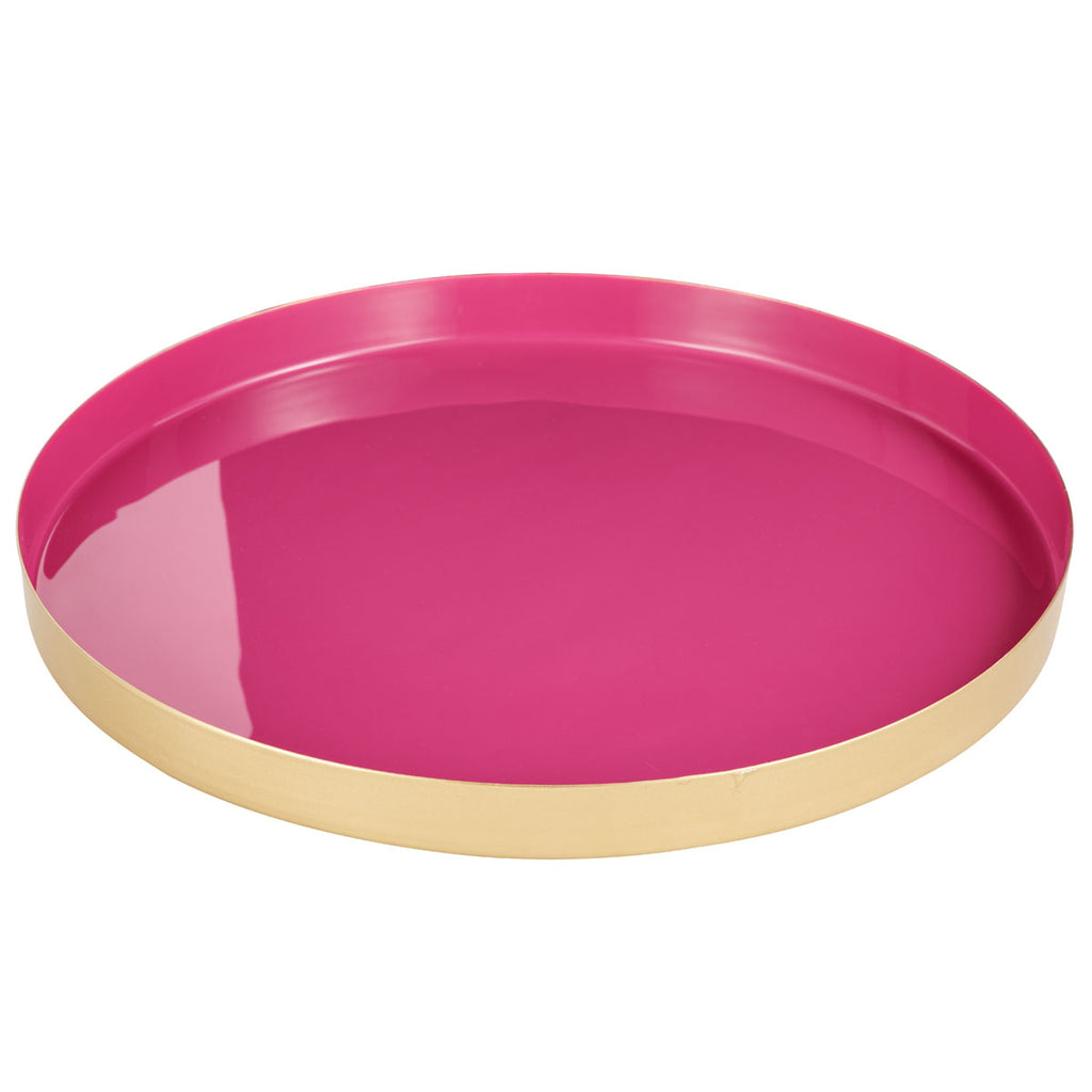 Vassoio Tondo Fuxia
