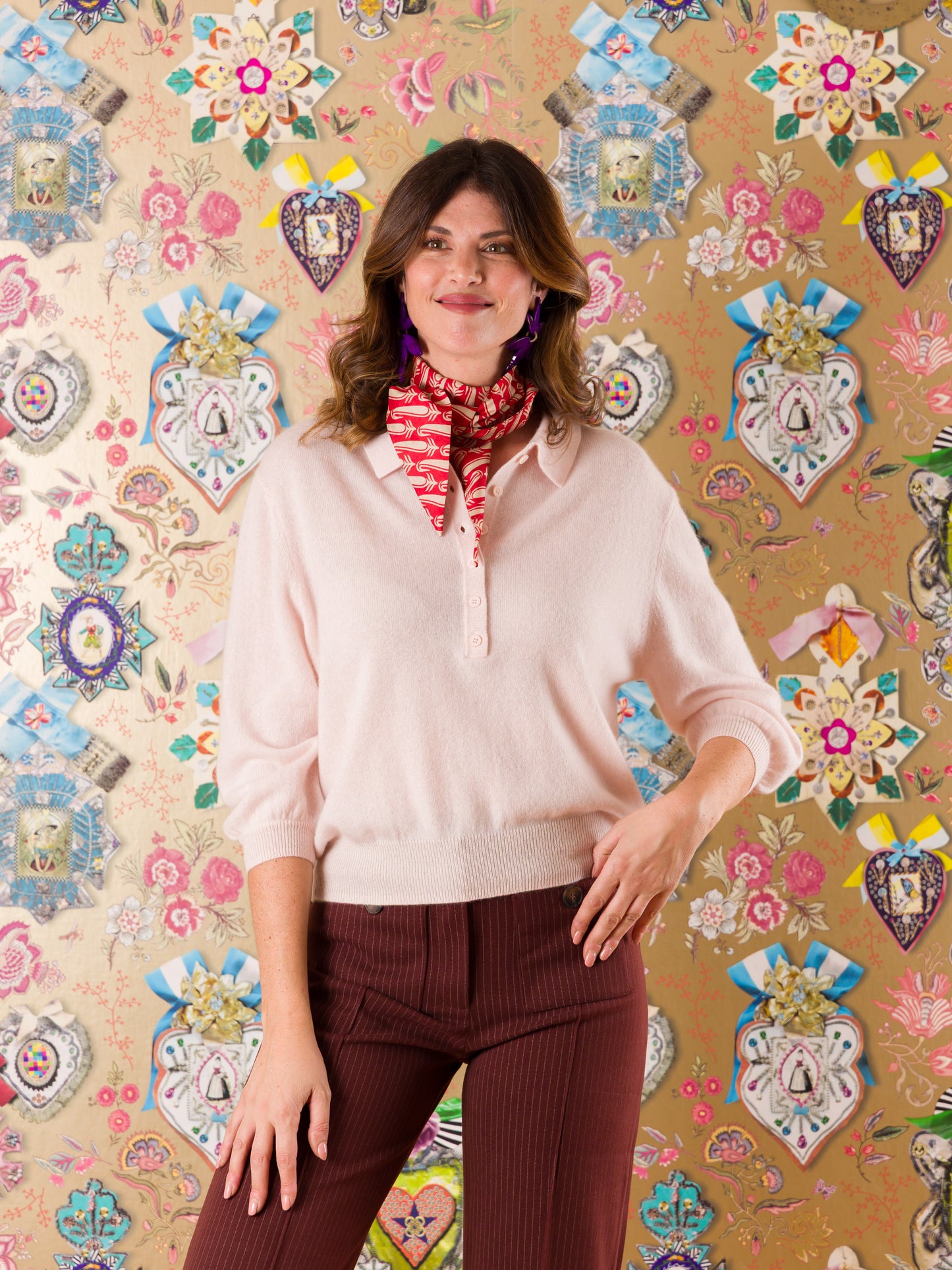 Maglia Barcellona in cashmere