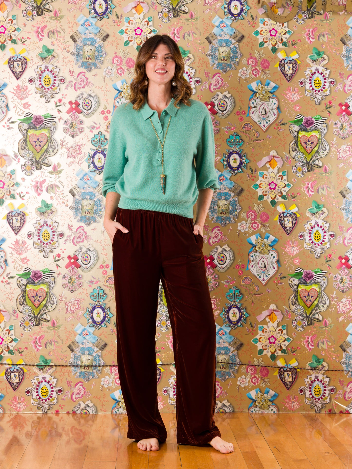 Maglia Barcellona in cashmere