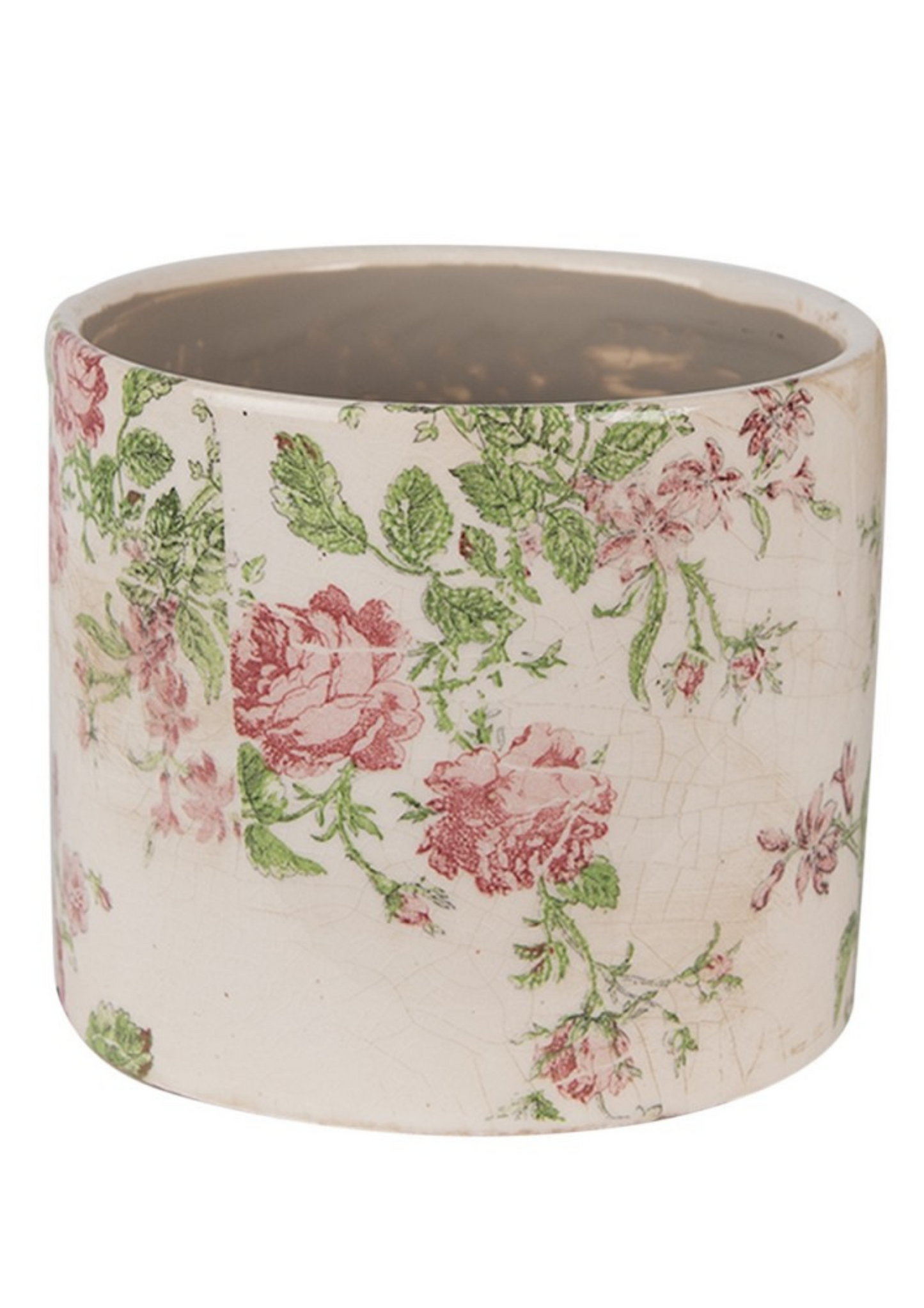 Vaso In Ceramica - Beige Rosa