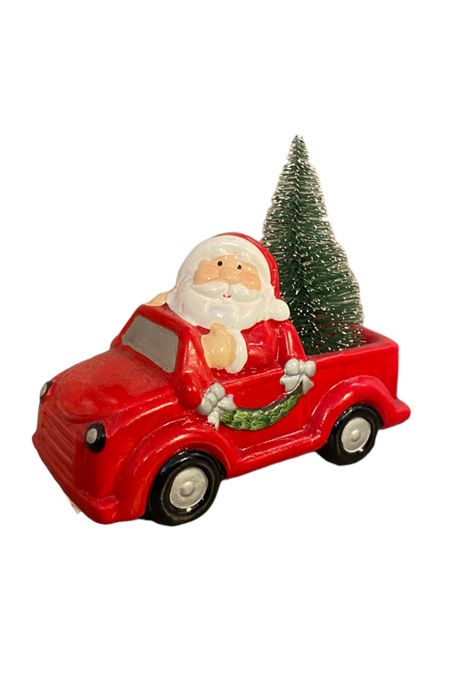 Babbo Natale In Automobile