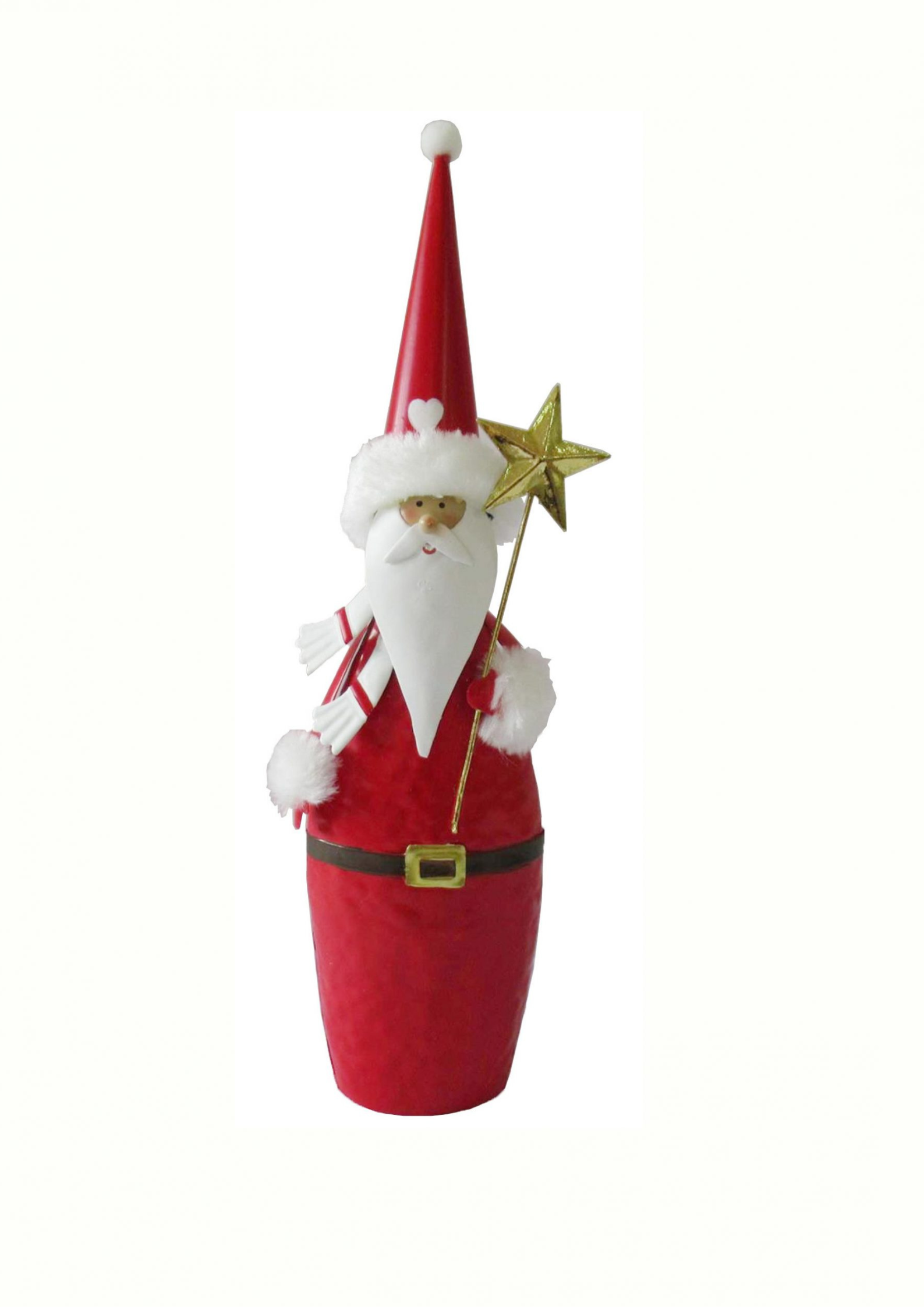 Babbo Natale In Latta - Sciarpa e Stella