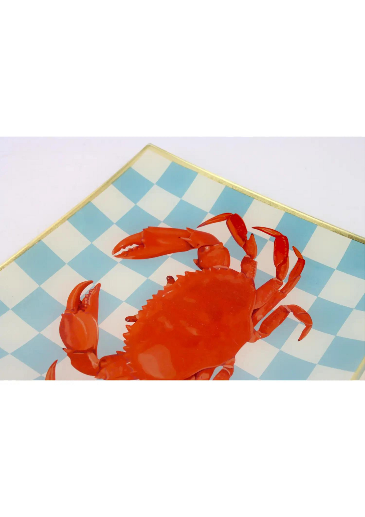 Piatto Vetro - Crab