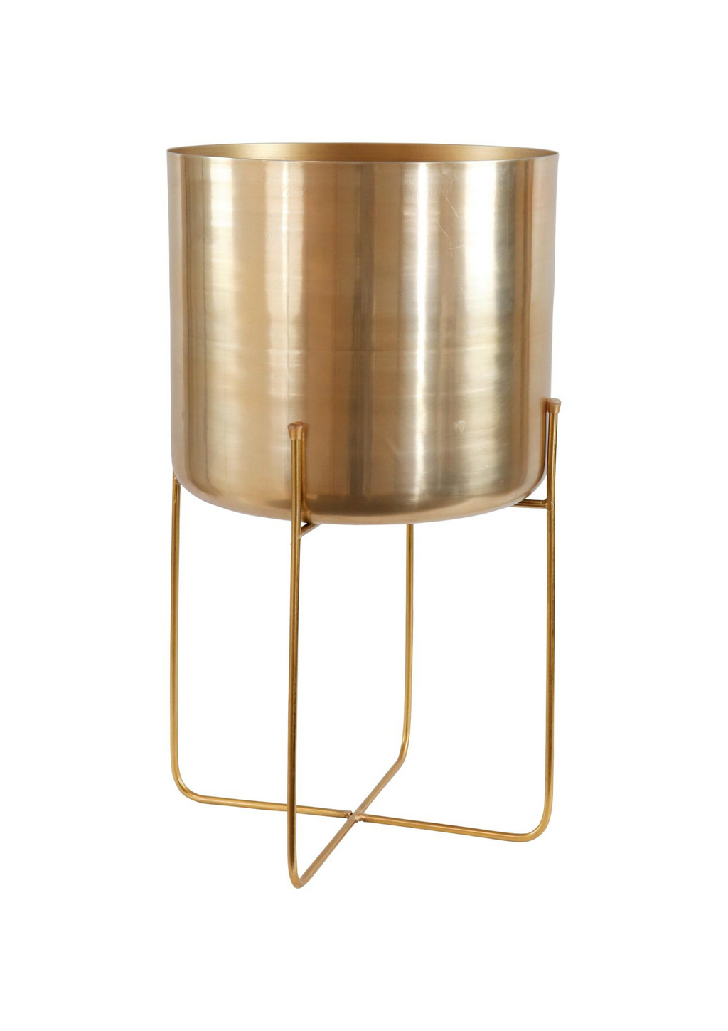 Portavaso Con Stand - Oro&Nero