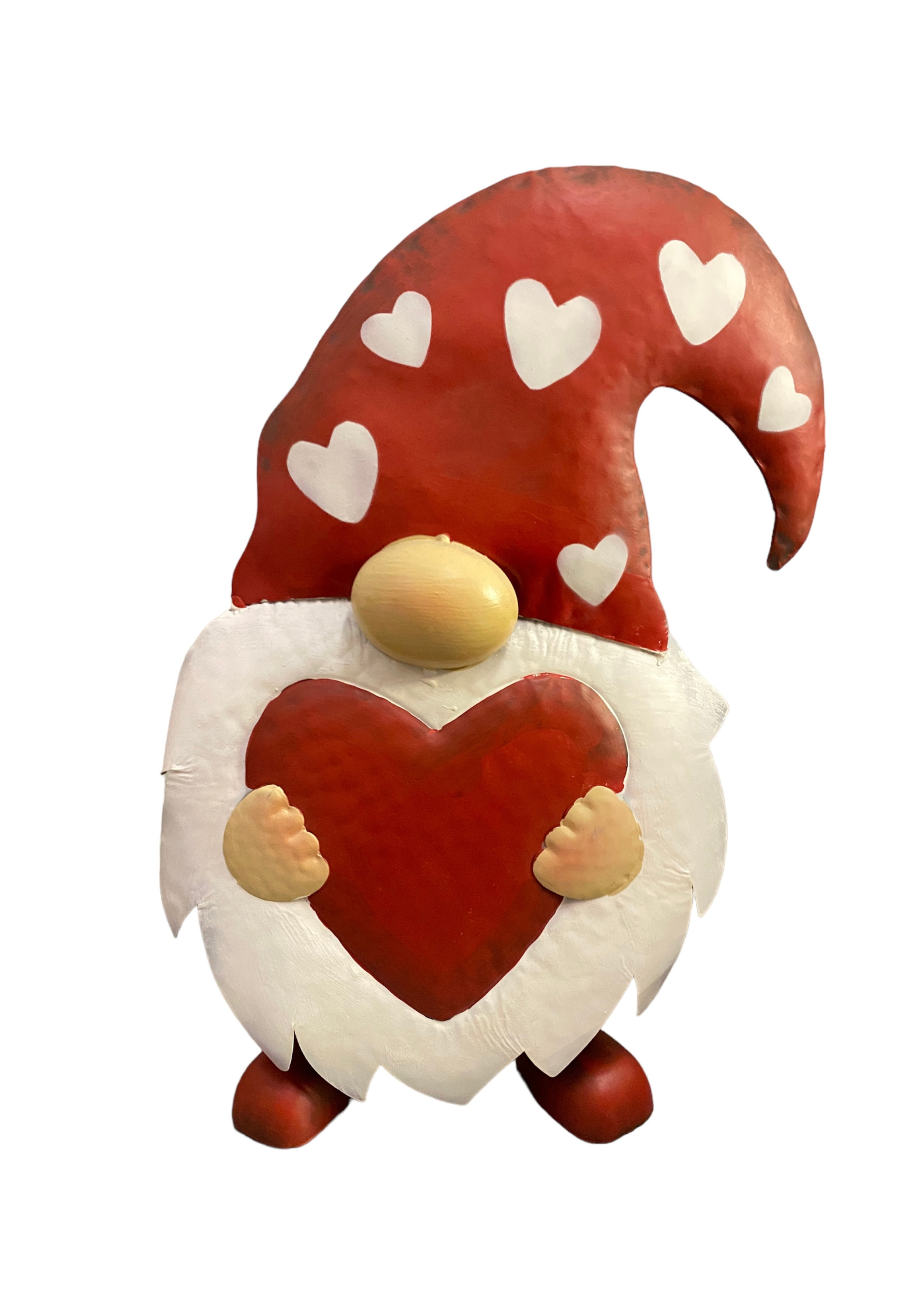 Gnomo Con Cuore In Latta