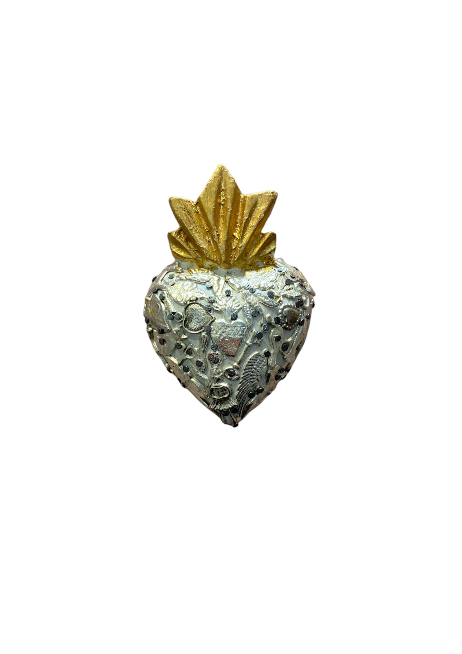 Cuore Sacro In Legno - Cuore