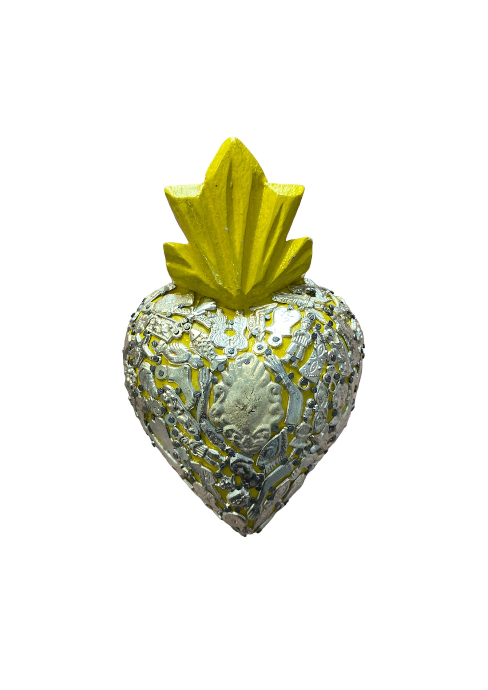 Cuore Sacro In Legno - Cuore