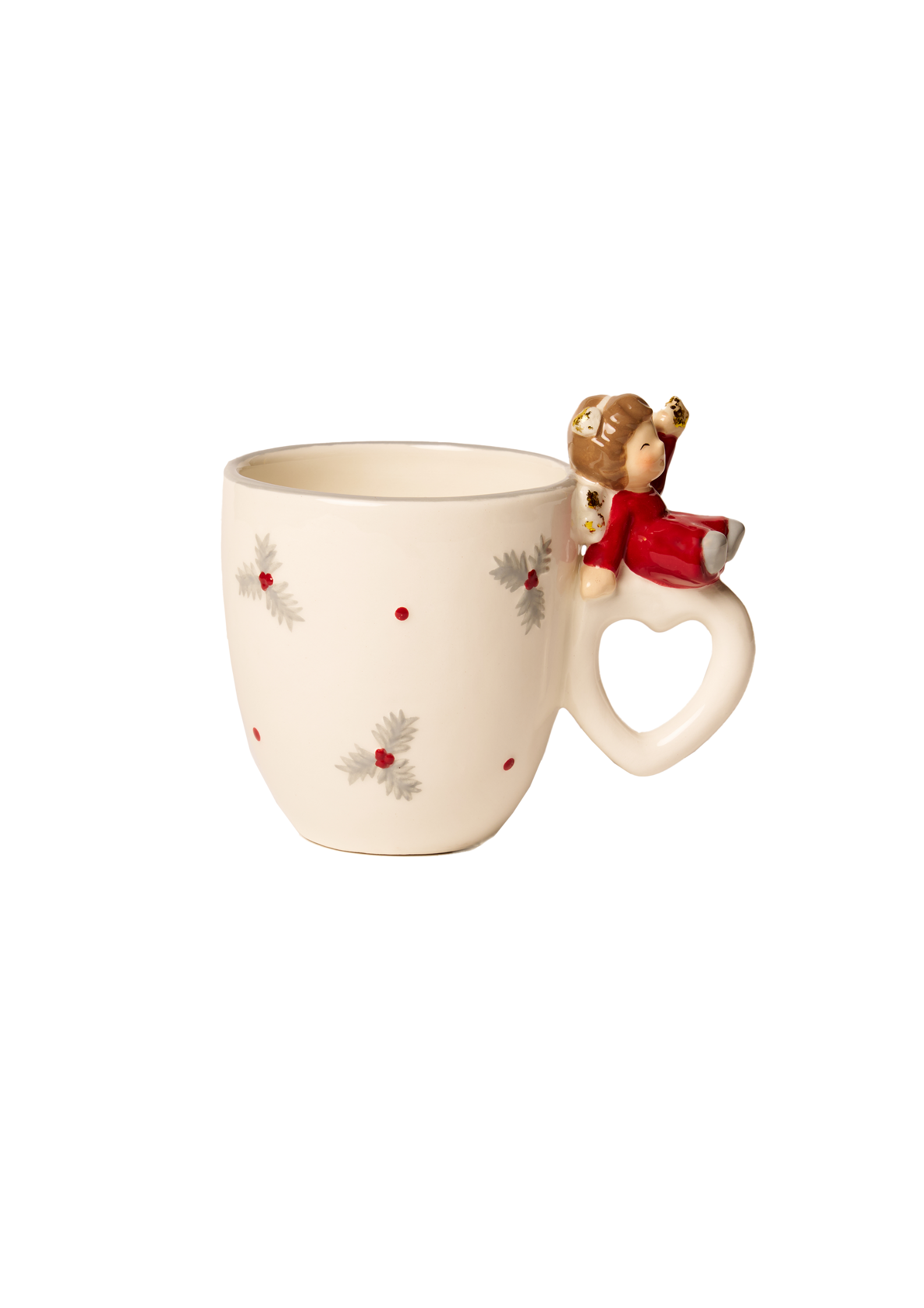 Tazza Con Angelo sul Manico a Cuore