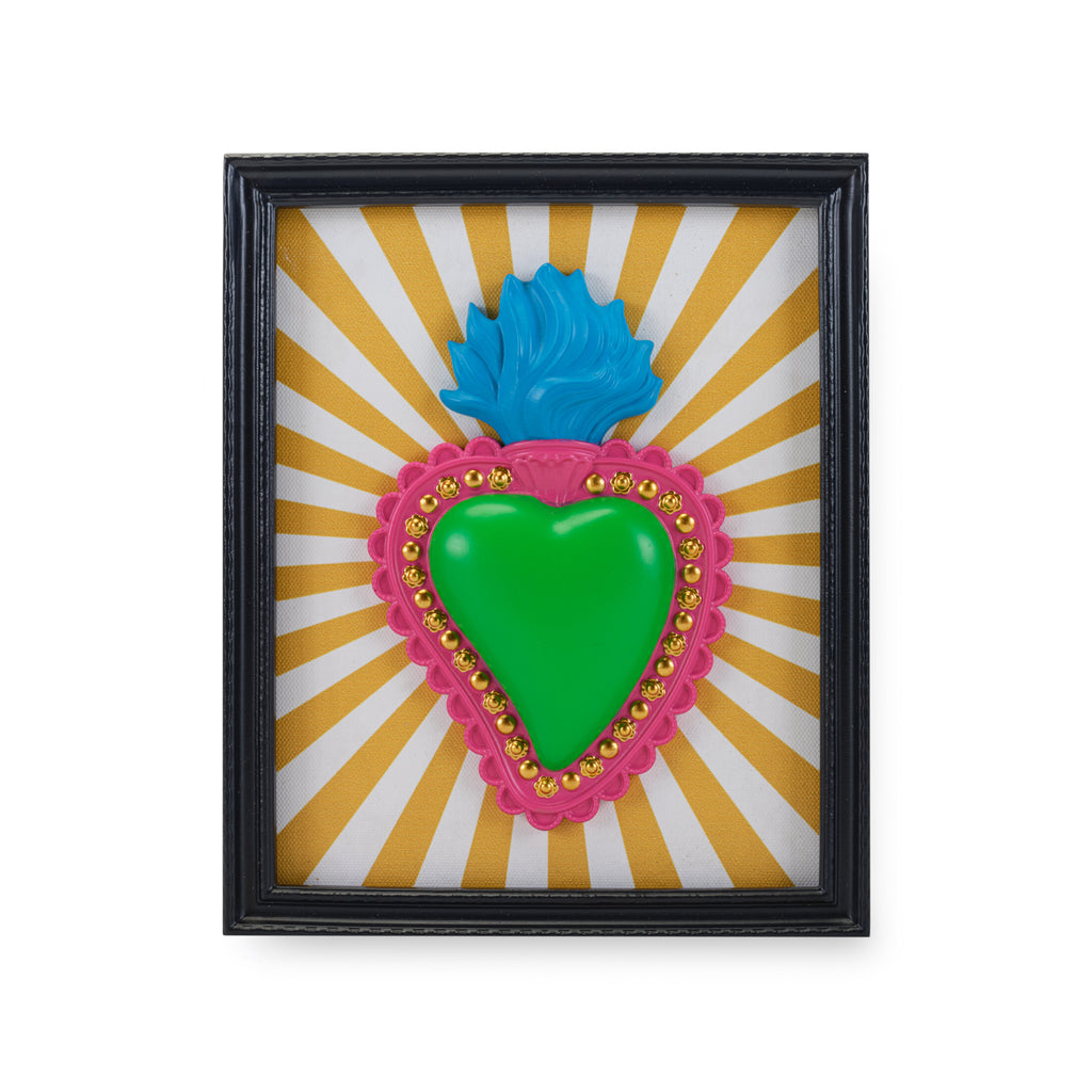 Cornice con Cuore Sacro