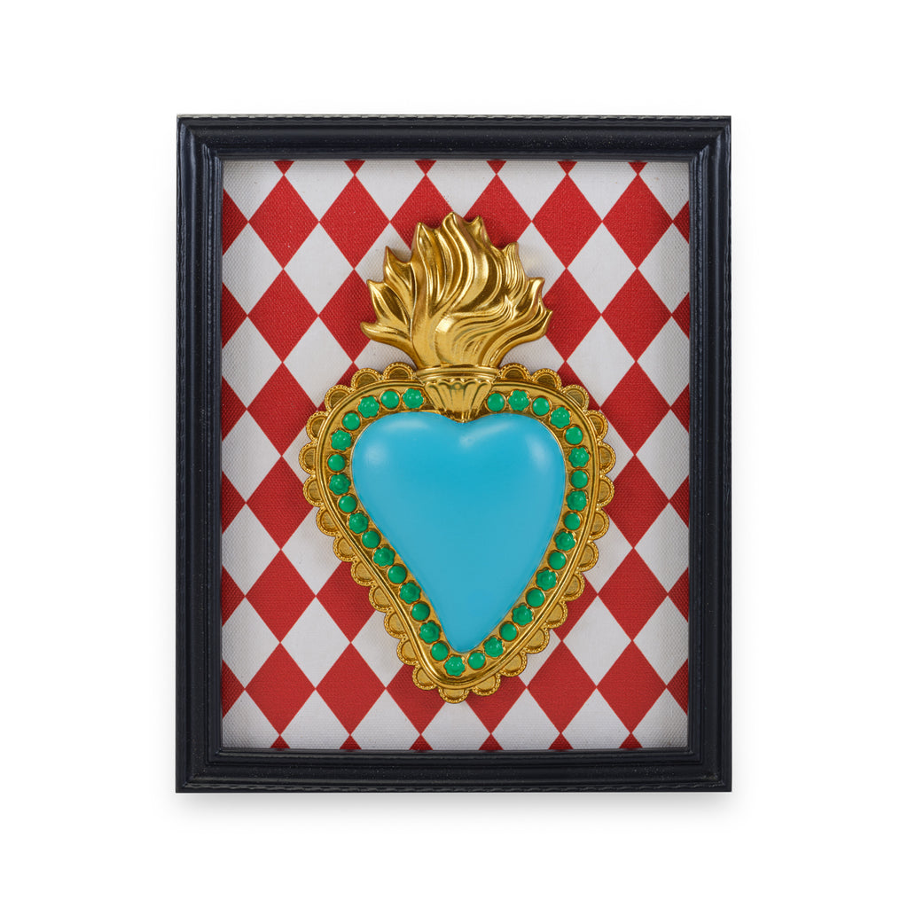 Cornice con Cuore Sacro