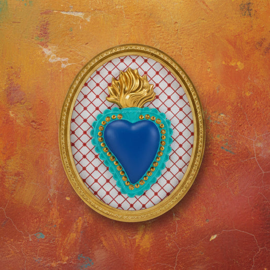 Cornice con Cuore Sacro