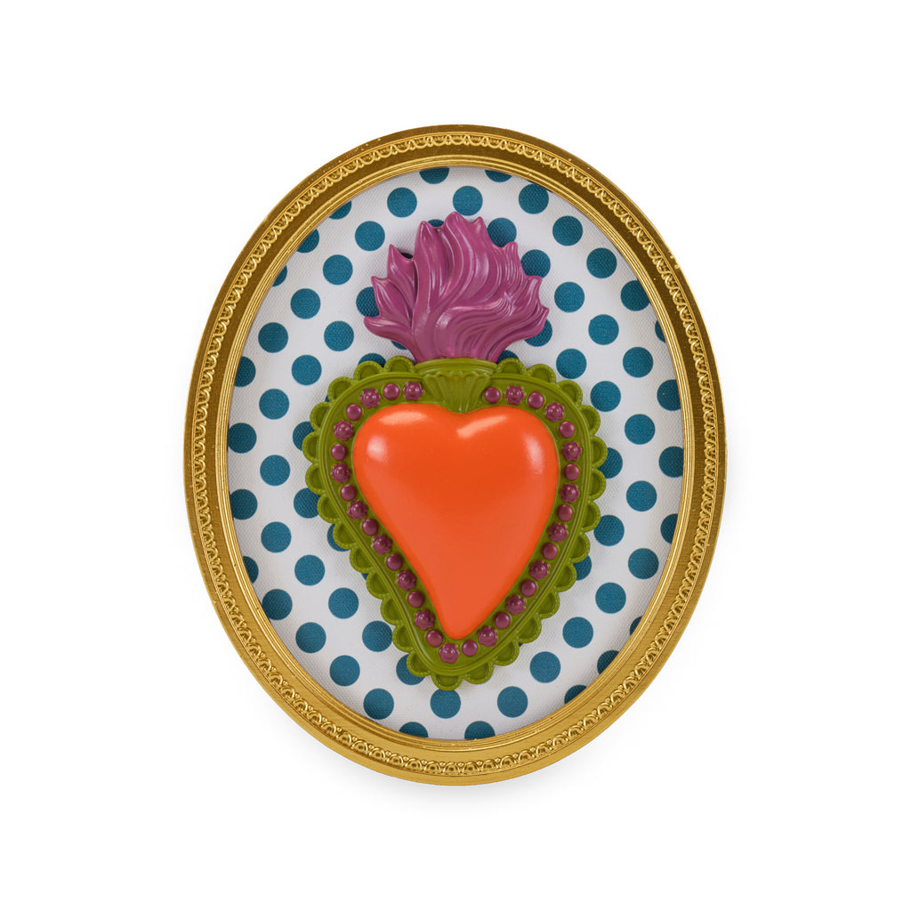 Cornice con Cuore Sacro