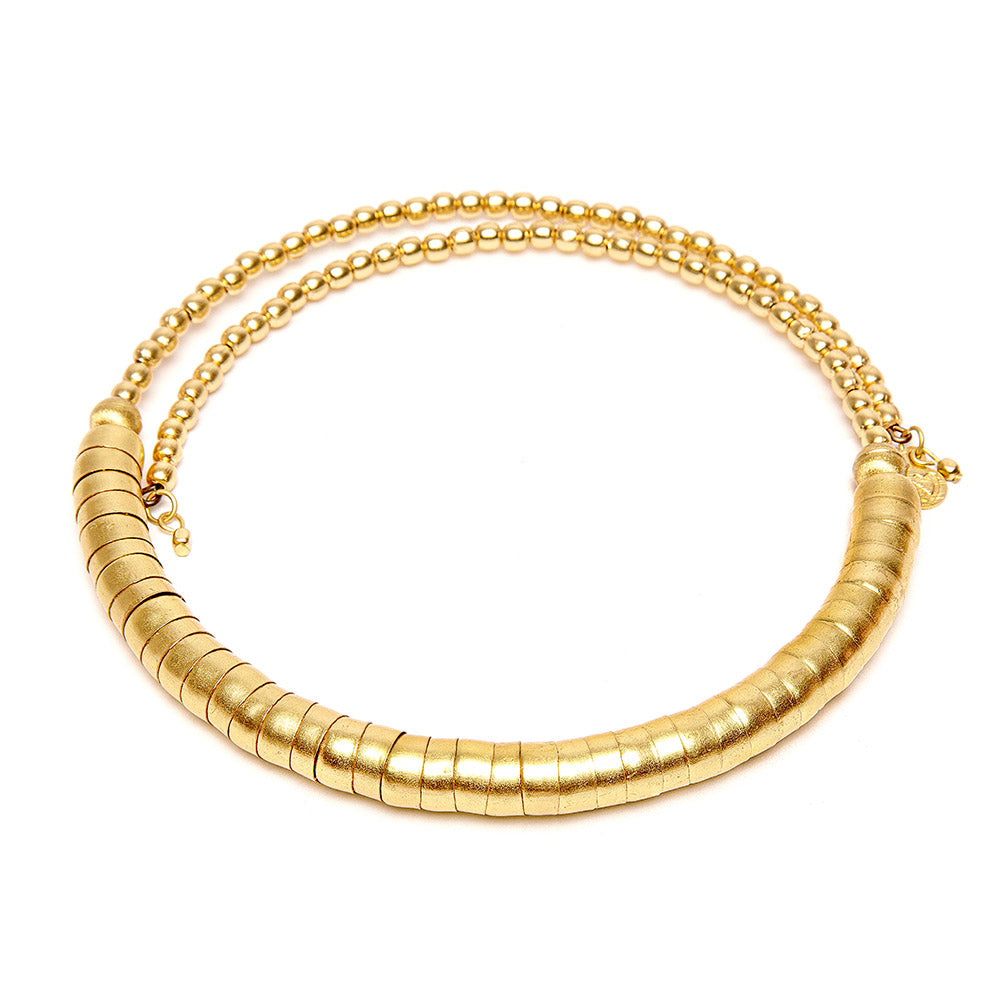 Girocollo Bouvardia in ottone