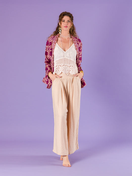 Giacca Kimono Calla in seta