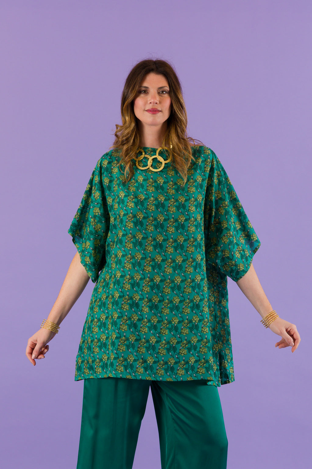 Camicia Afelandra in seta