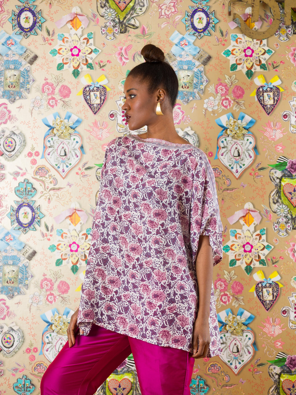 Camicia Afelandra in seta