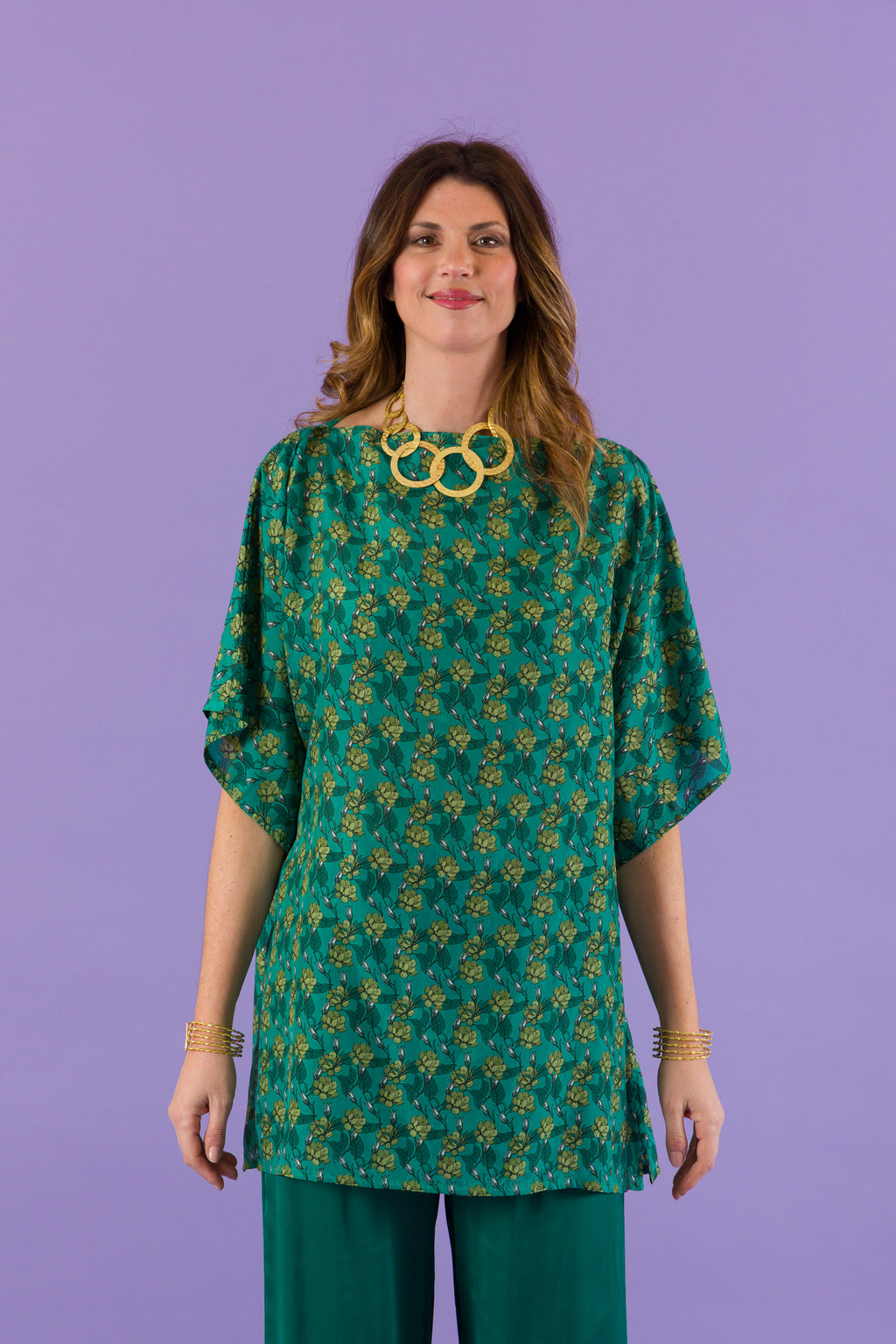 Camicia Afelandra in seta