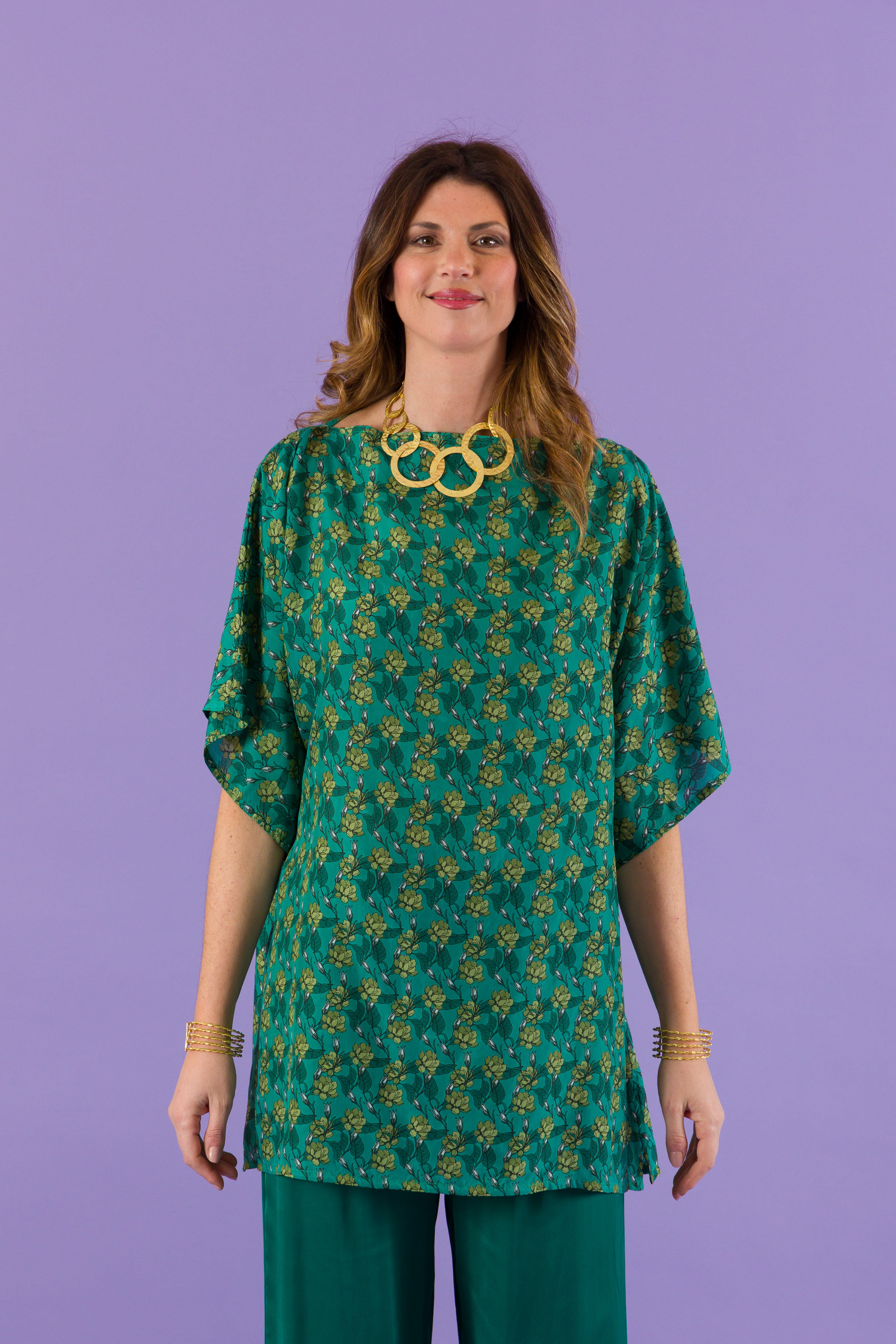 Camicia Afelandra in seta