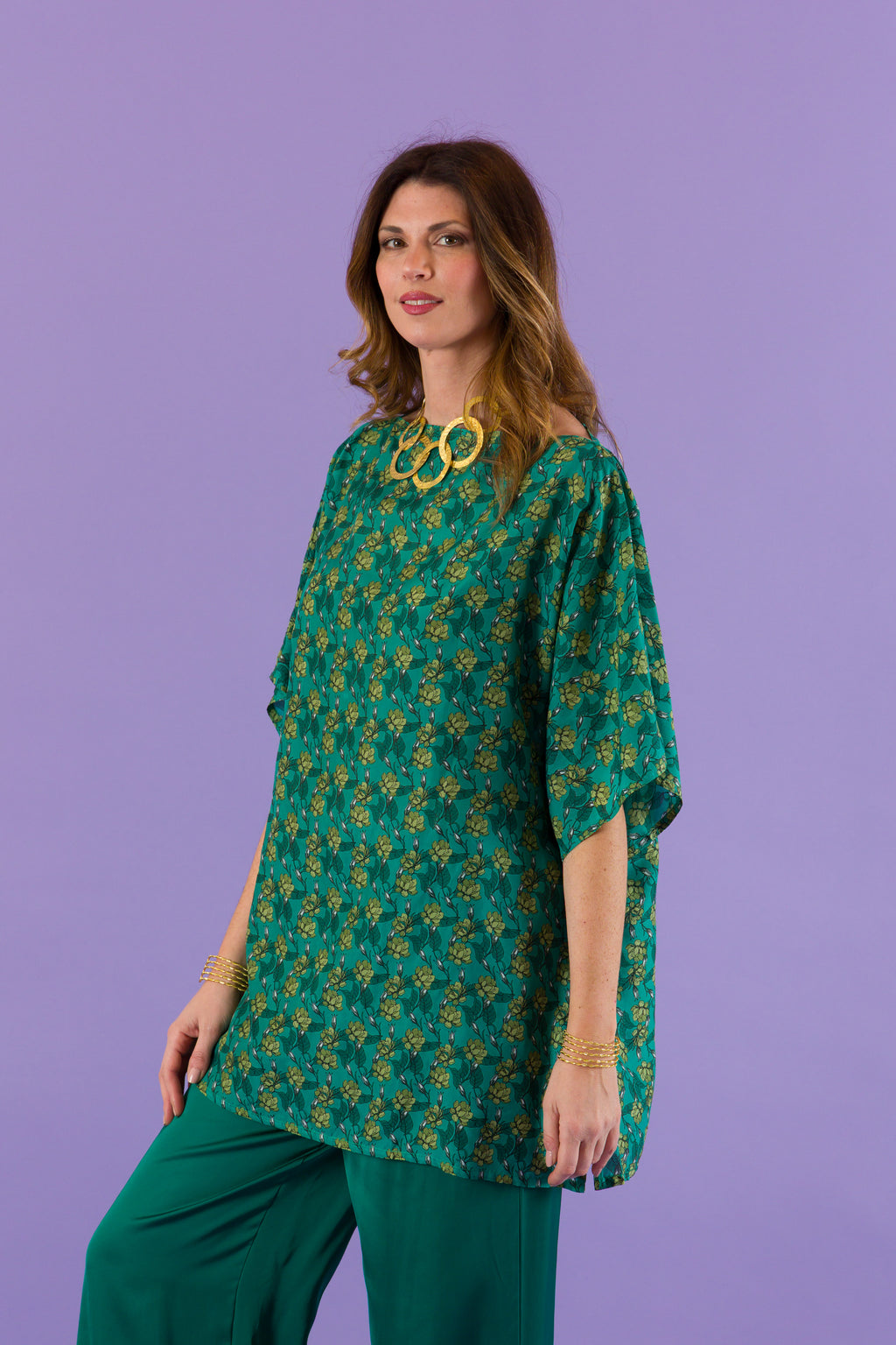 Camicia Afelandra in seta