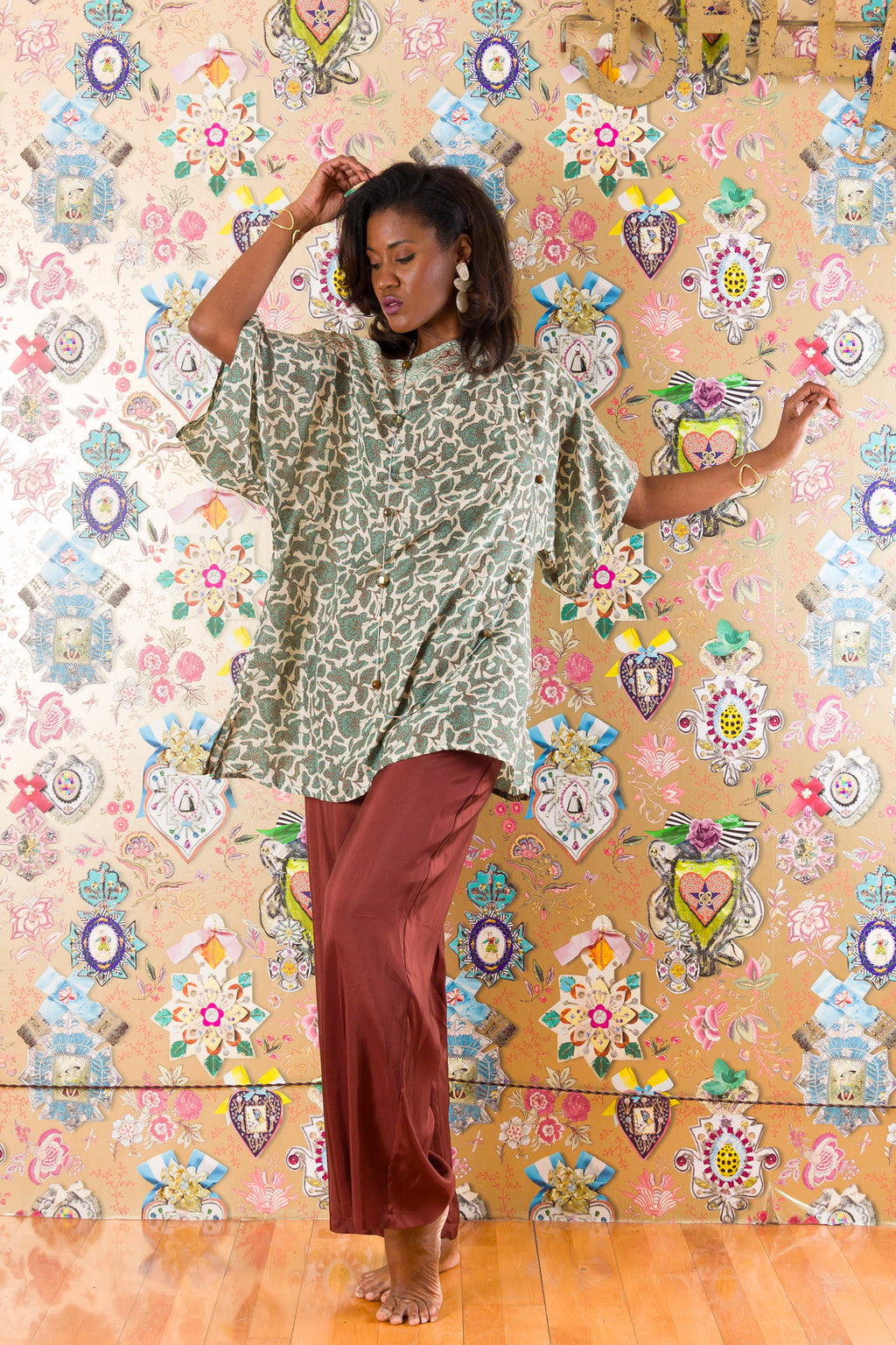 Camicia Afelandra in seta