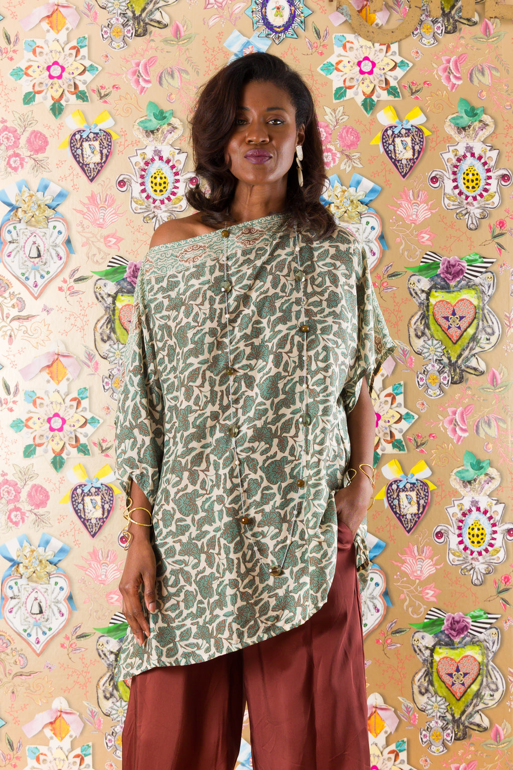 Camicia Afelandra in seta