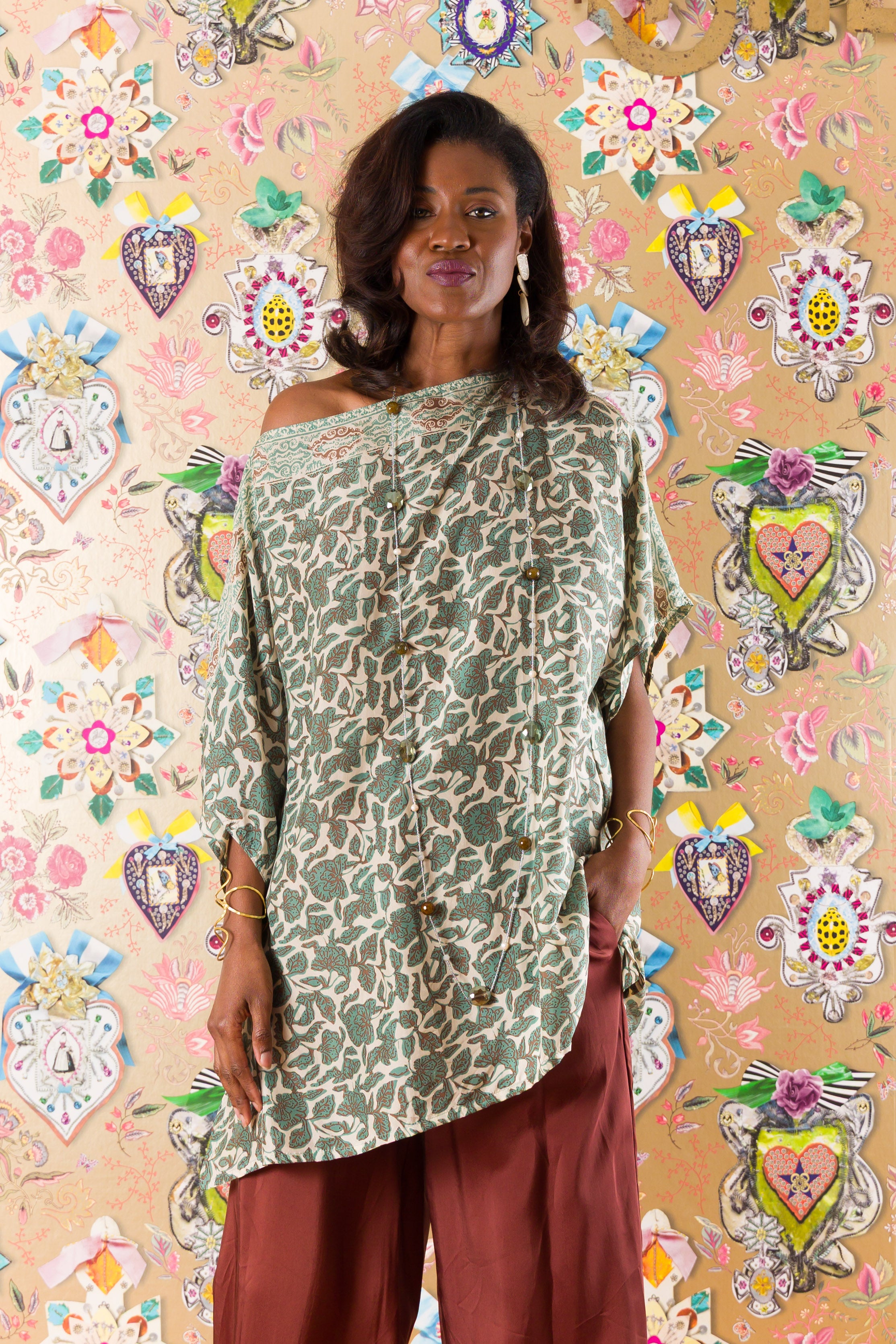 Camicia Afelandra in seta