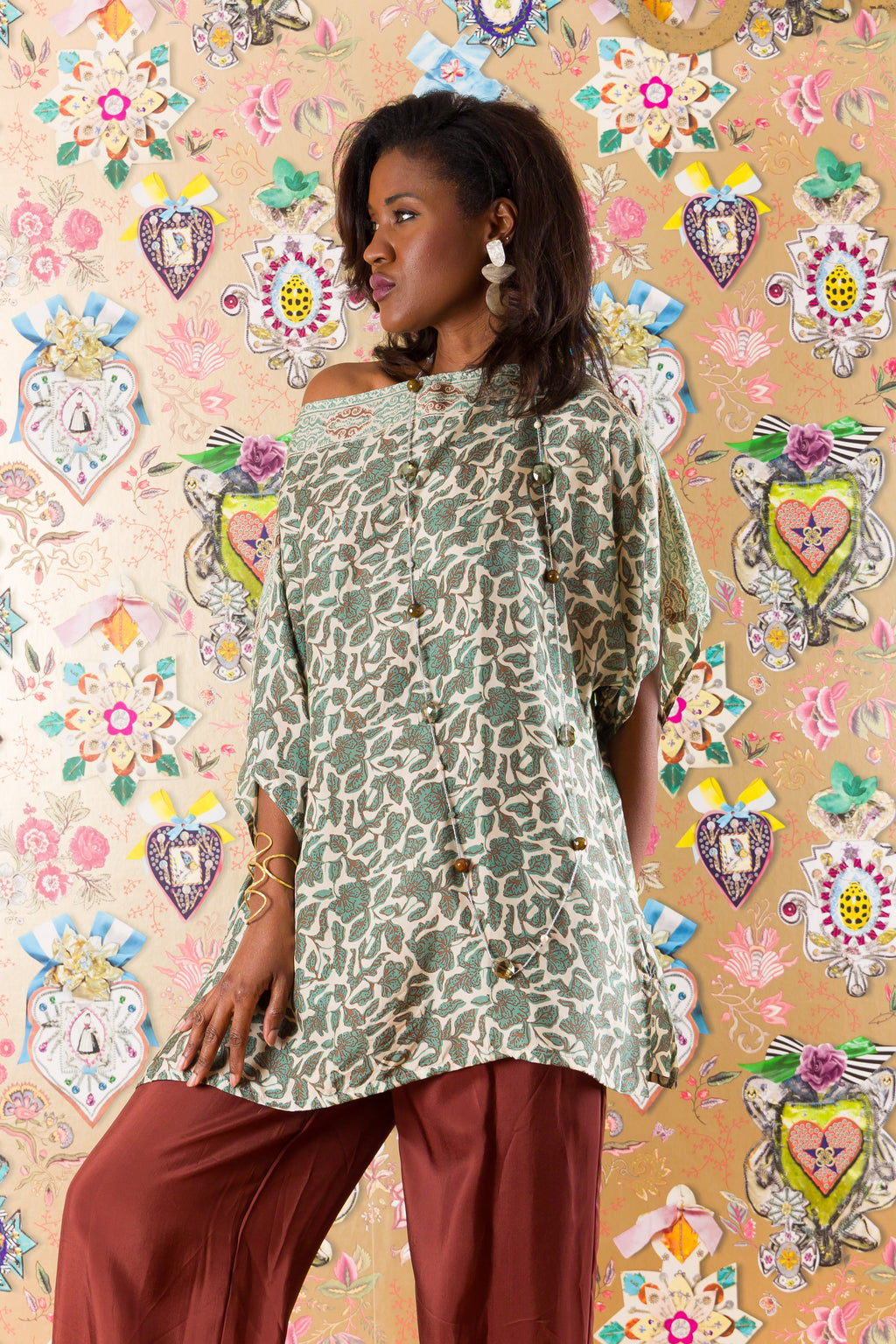 Camicia Afelandra in seta